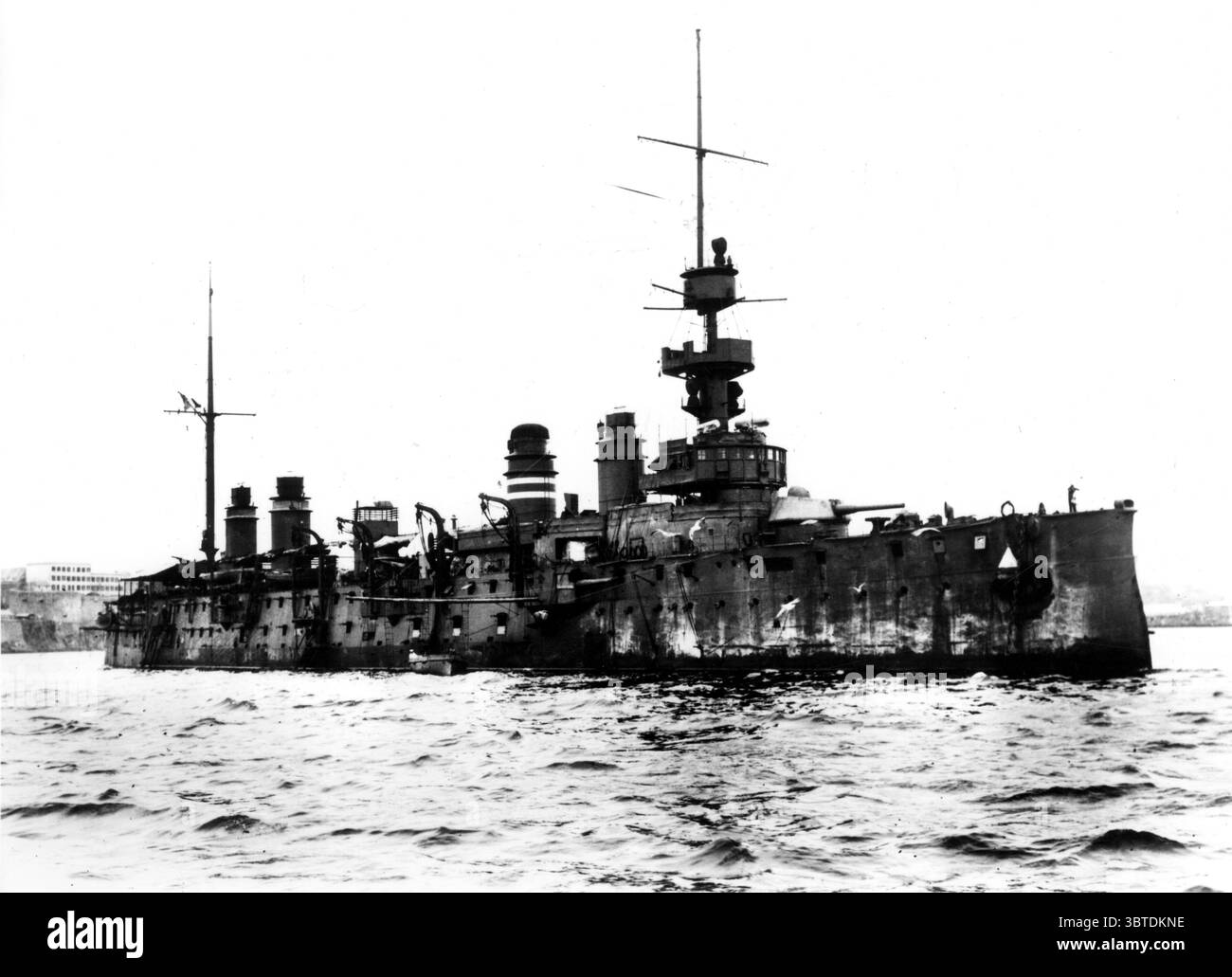 Die Gueydon war ein gepanzerter Kreuzer der französischen Marine Stockfoto