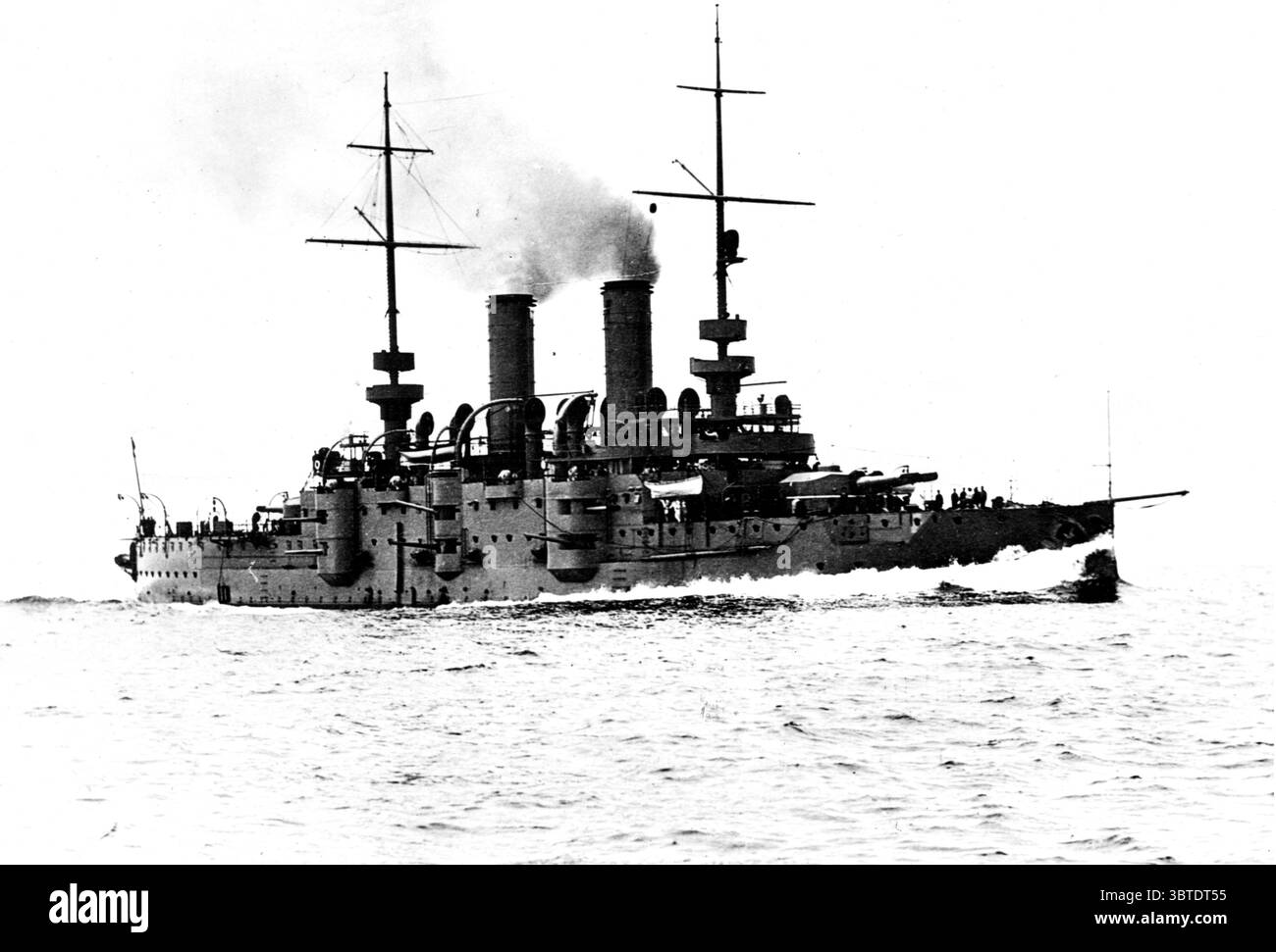 Österreichisch Ungarisches Schlachtschiff, Habsburg Stockfoto