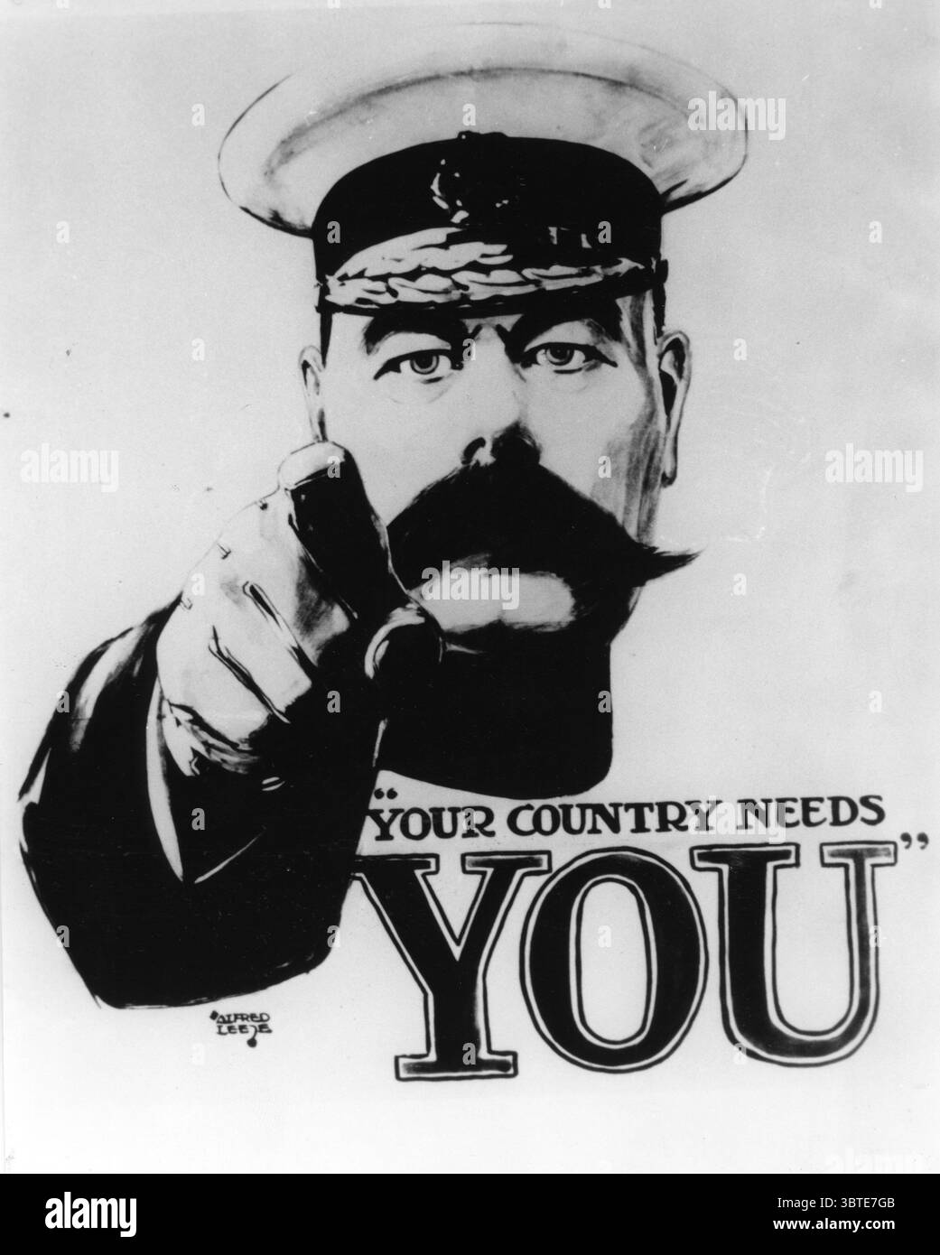 Ihr Land Braucht Sie Stockfoto