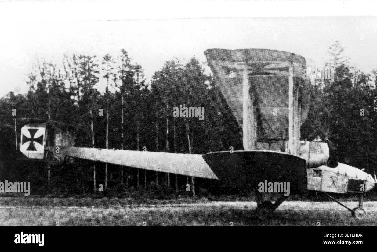 Zeppelin Staaken VB01 Deutsches Flugzeug aus dem Ersten Weltkrieg Stockfoto