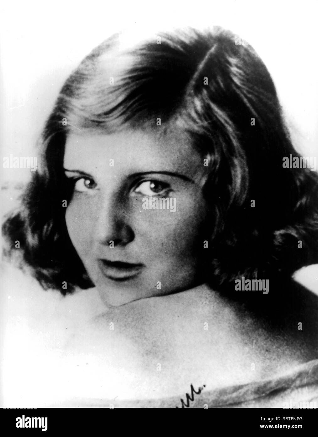 Eva Braun Hitlers Geliebte undatiert Stockfoto