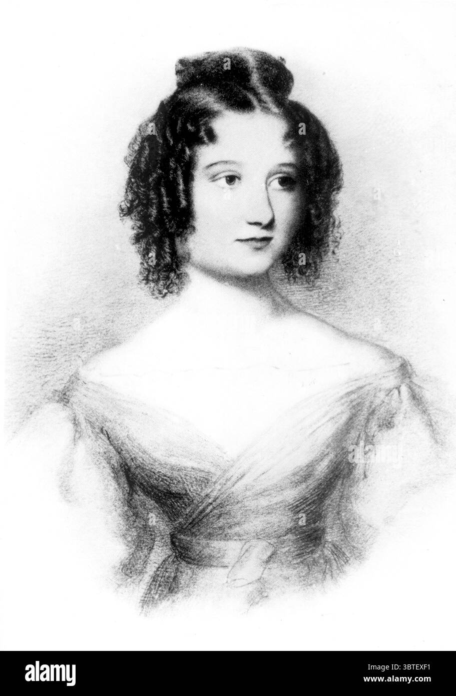 ADA Augusta, Gräfin von Lovelace. Tochter des englischen Schriftstellers und Mathematikers Lord Byron. Stockfoto