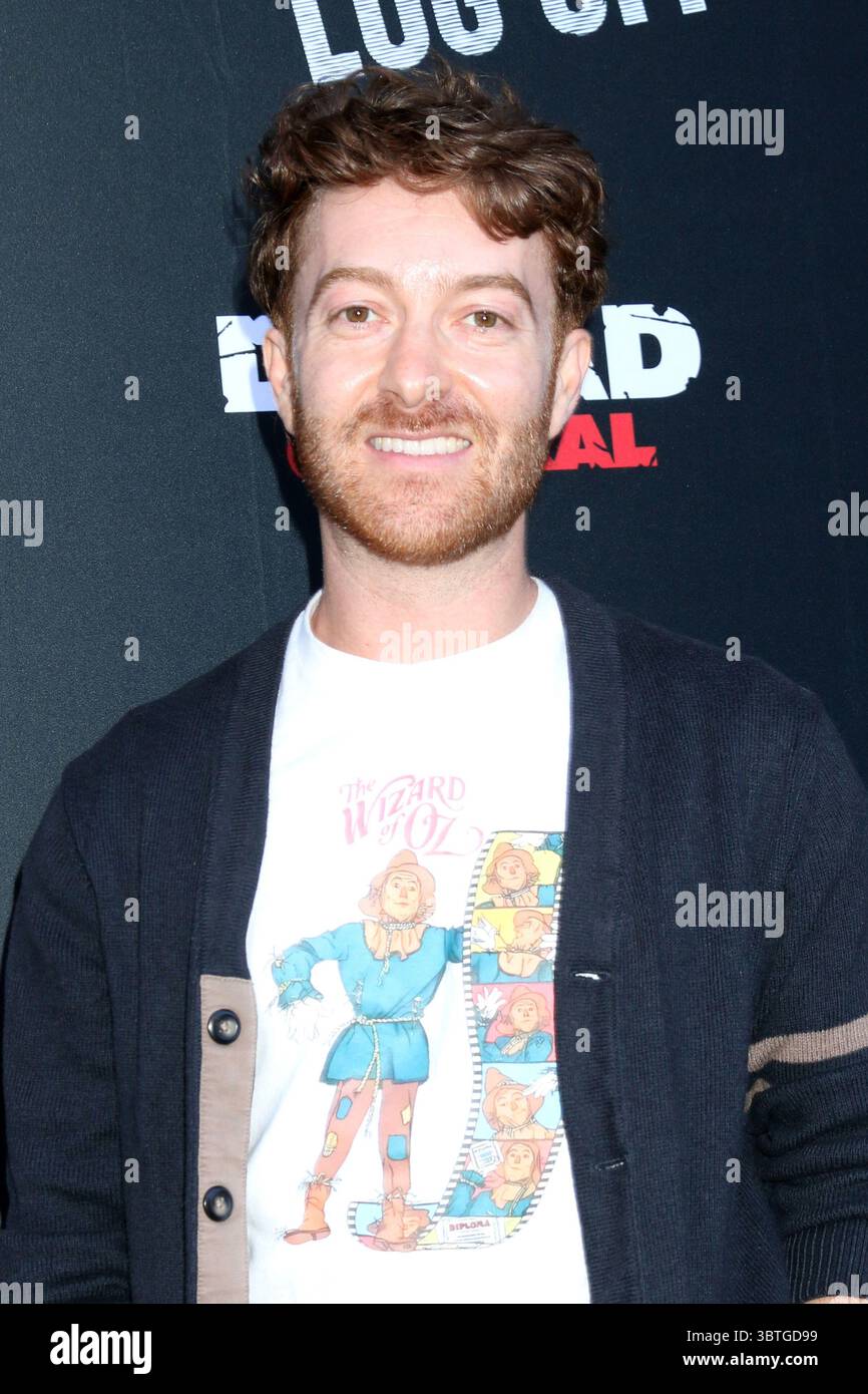 Glendale, USA. Juli 2025. LOS ANGELES - 12. JUL: Brandon Bär beim Don't Log Off Special Screening in Laemmle Glendale am 12. Juli 2025 in Glendale, KALIFORNIEN (Foto: Katrina Jordan/SIPA USA) Credit: SIPA US/Alamy Live News Stockfoto