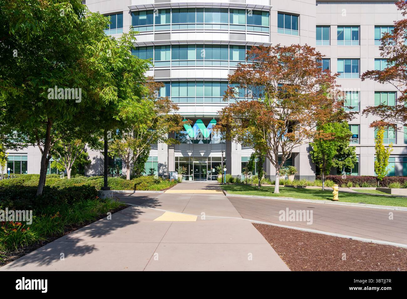 Waymo Bürogebäude in Mountain View, Kalifornien, USA. Stockfoto