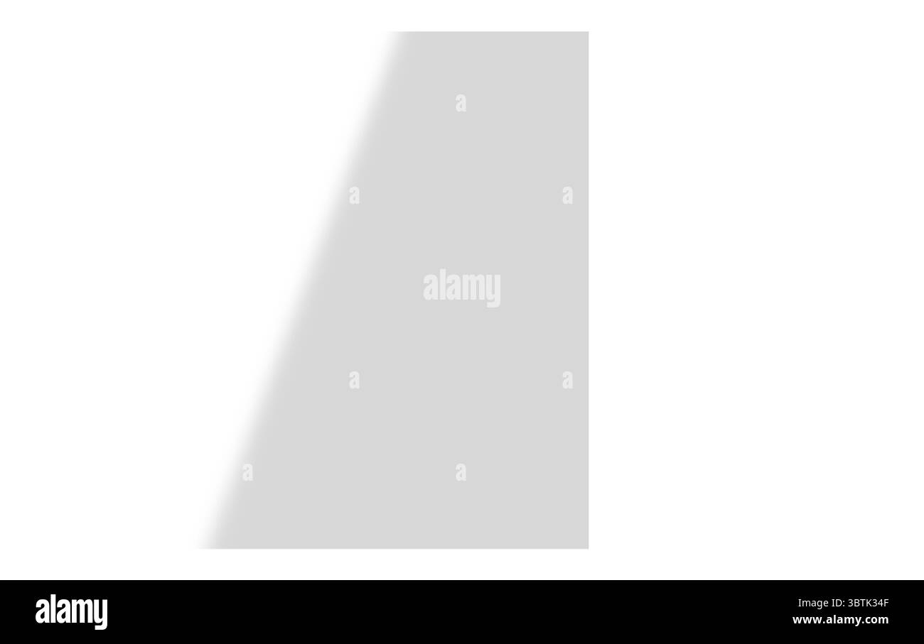 Schatten von Fenstern, Öffnungen und tropischen Pflanzen. Hochwertige Schatten. Vektorabbildung Ai- und EPS-Datei. Stock Vektor