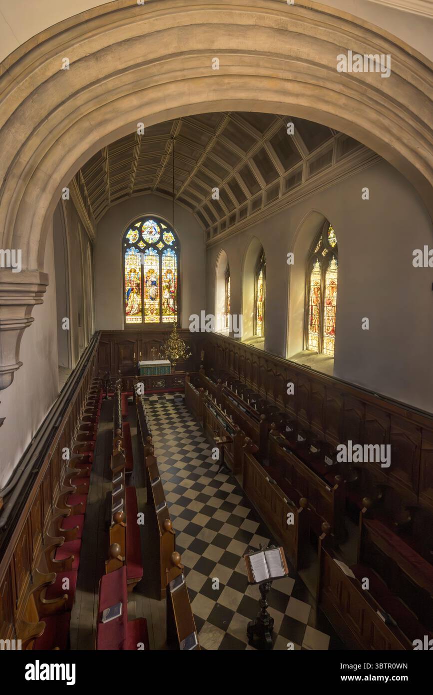 The Chapel, Oriel College, Oxford, England, Großbritannien Stockfoto