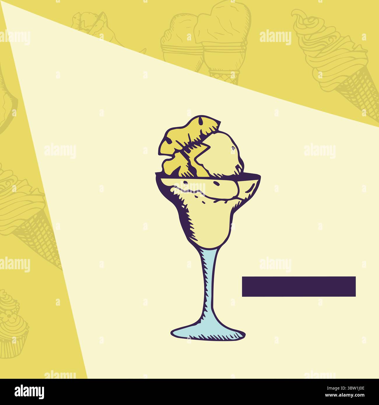 Digitales Kompositbild des Getränks im Glas Stockfoto