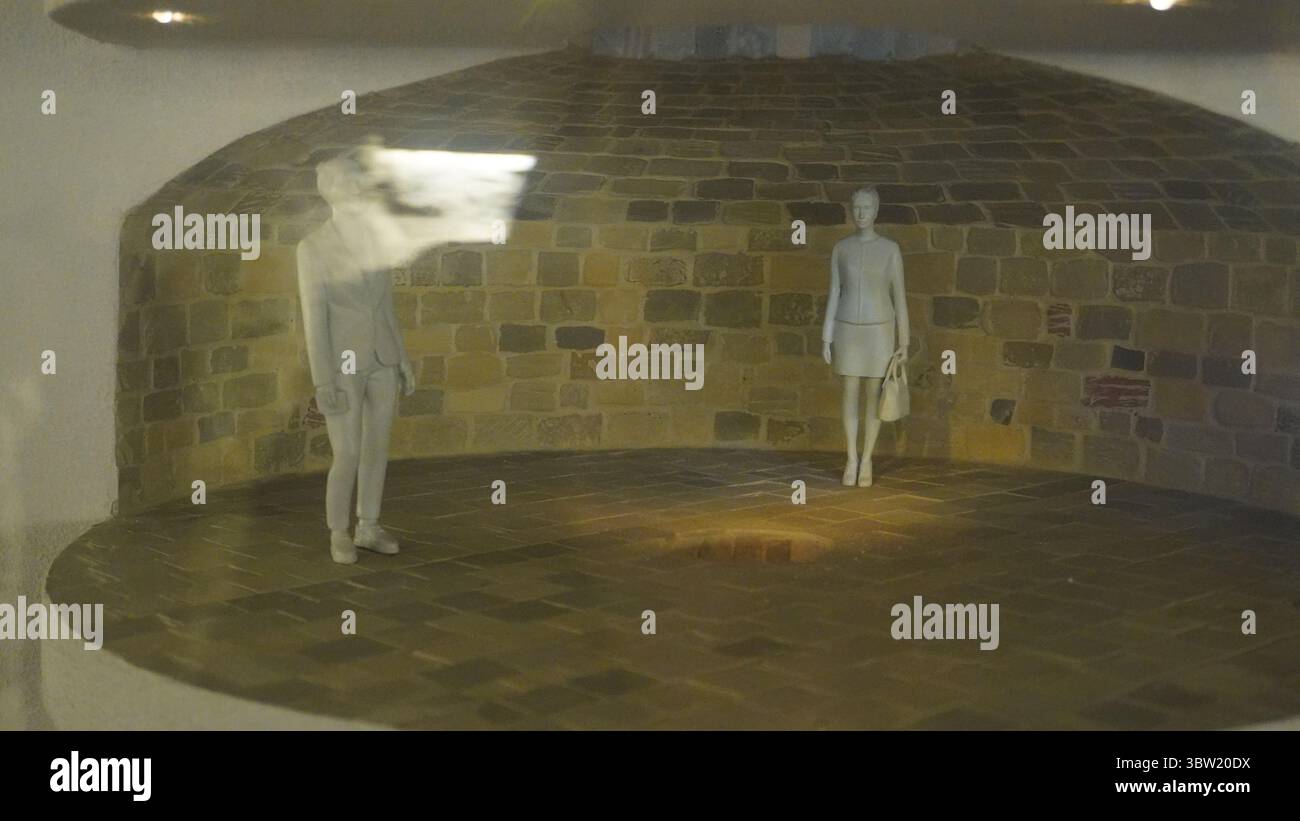 Im Inneren des Maiden Tower. Baku, Aserbaidschan. Stockfoto