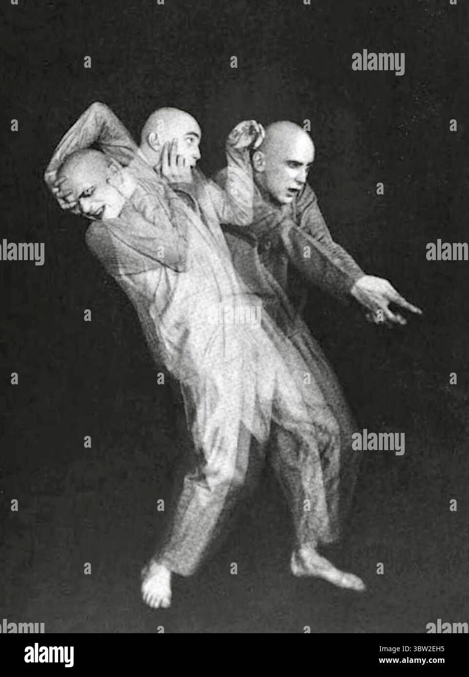 Maurice Goldberg - Fotostudie von Harald Kreutzberg aus dem Theatermagazin, Band 49, Mai 1929, Seite 41 Stockfoto