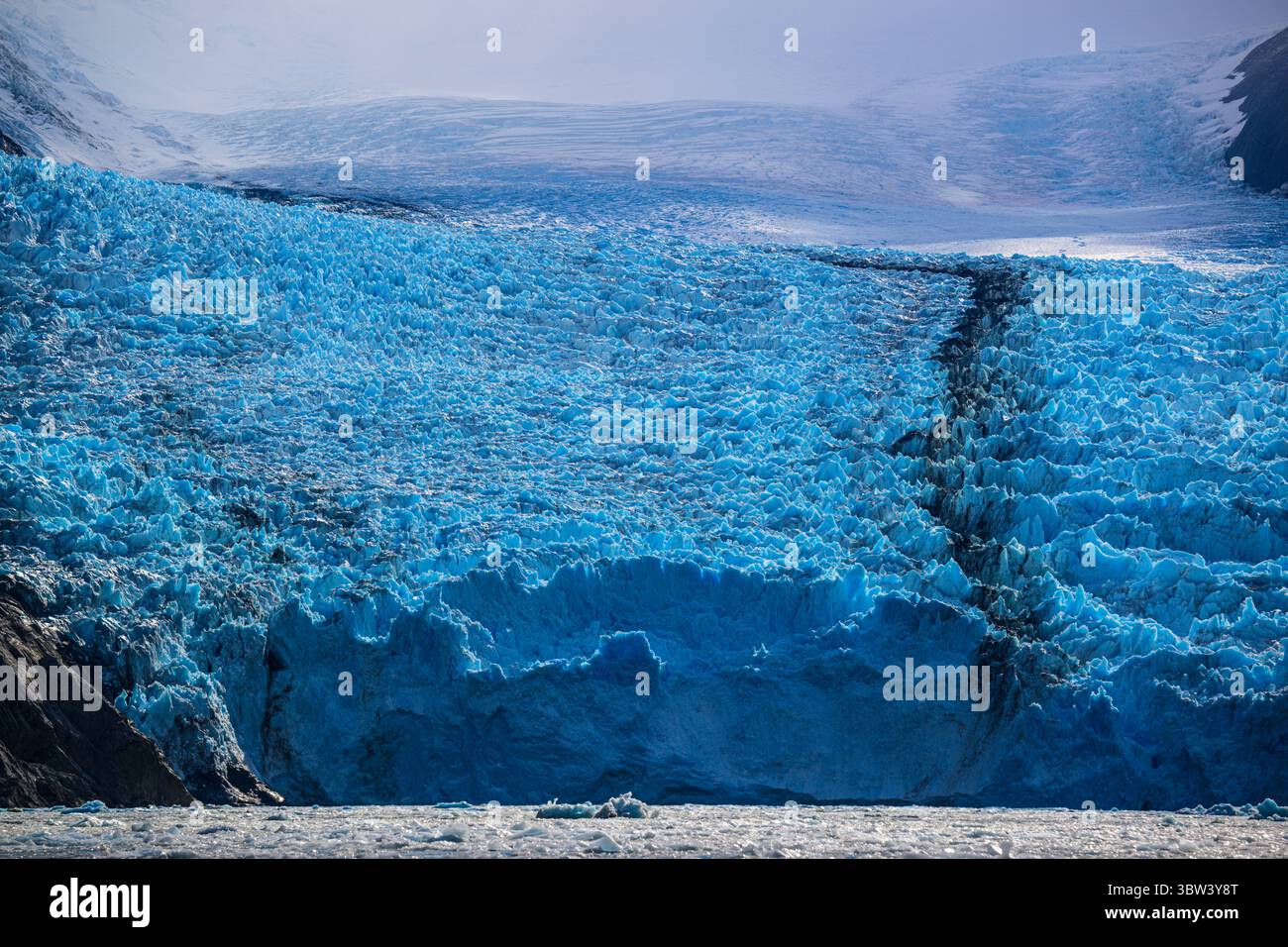 Garibaldi-Gletscher, Garibaldi-Fjord, Alberto de Agostini-Nationalpark, Chile, Patagonien, Chile, Stockfoto