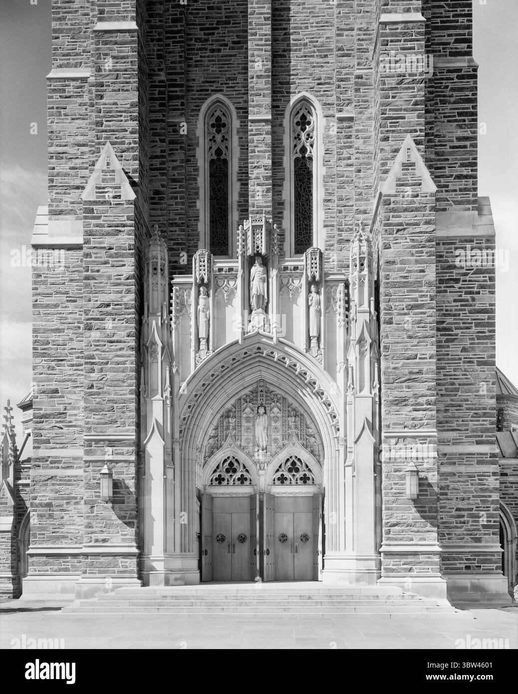 9. Juli 2020, Durham, North Carolina, USA: University Tower, Duke University, Durham, North Carolina, USA, Frances Benjamin Johnston, Carnegie Survey of the Architecture of the South, 1938 (Bild: © JT Vintage/Glasshouse Via ZUMA Wire) Stockfoto