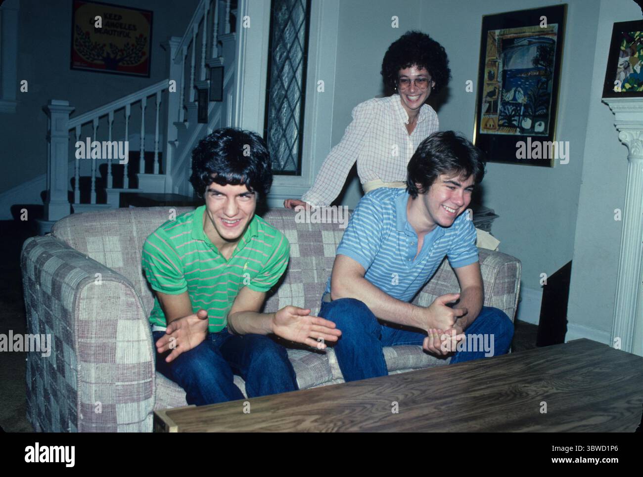 1982, Hollywood, Kalifornien, USA: Die Stars von Little House on the Prairie sind MATTHEW LABORTEAUX und PATRICK LABORTEAUX. (Bild: © Robert Landau/ZUMA Wire) Stockfoto