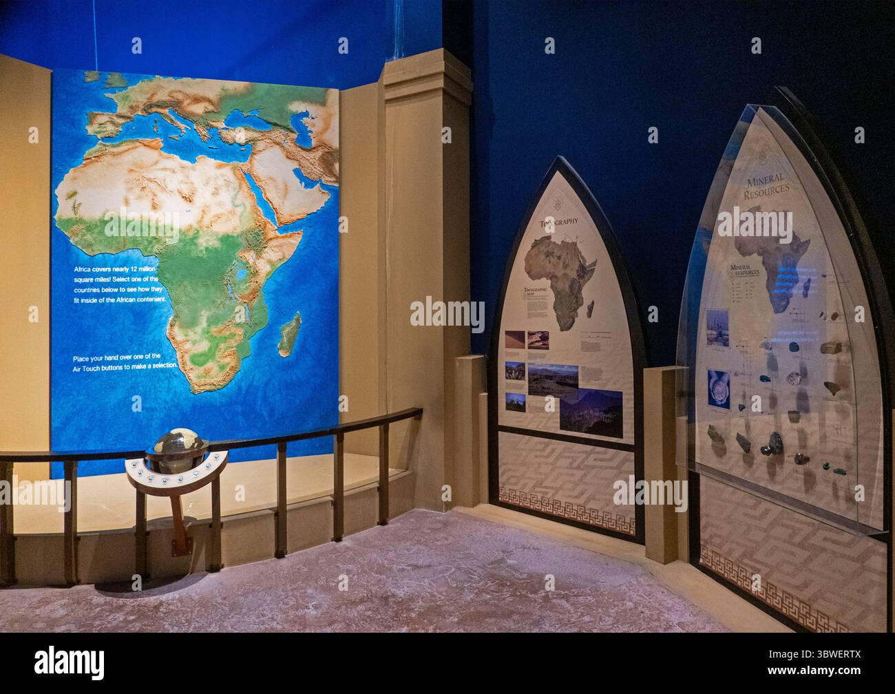 Charles H Wright Museum of African American History in Detroit Michigan Stockfoto
