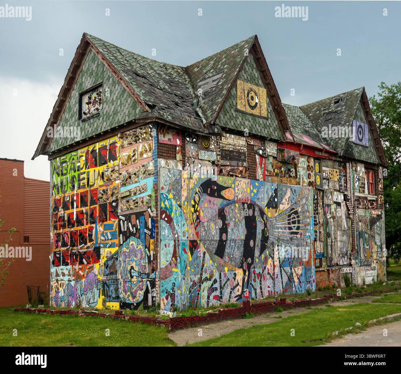 Dabls Mbad African Bead Museum in Detroit Michigan Stockfoto