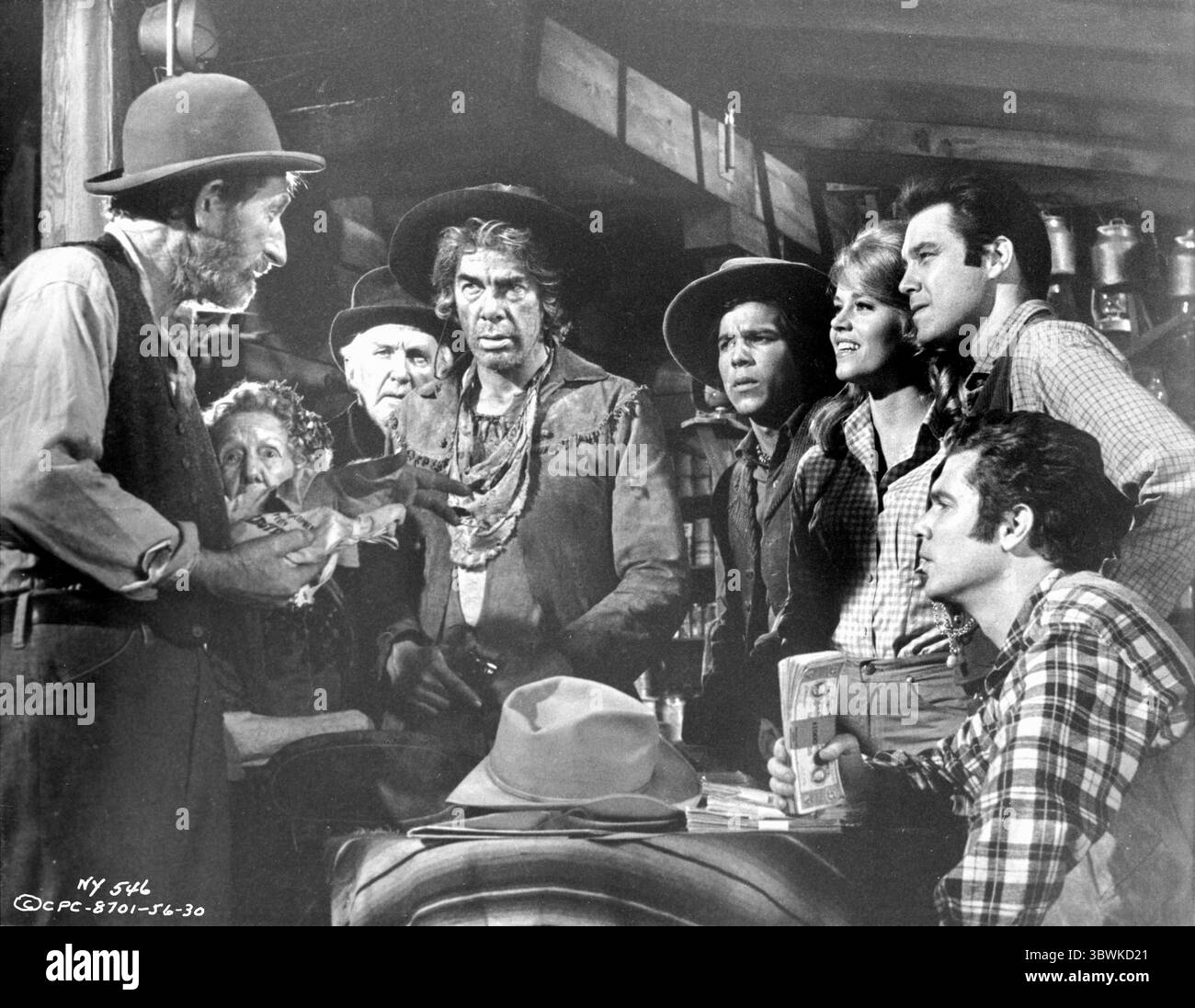 Eine Szene aus Cat Ballou. (Foto: © Movie Star News via ZUMA Press Wire Service) Stockfoto