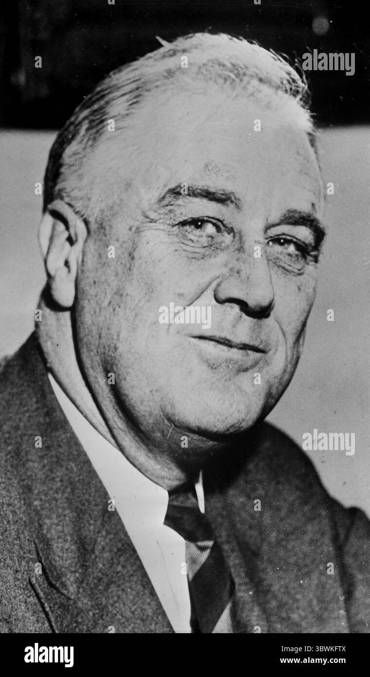 M-1106 Roosevelt Franklin D 001  (Bild: © Movie Star News via ZUMA Press Wire Service) Stockfoto