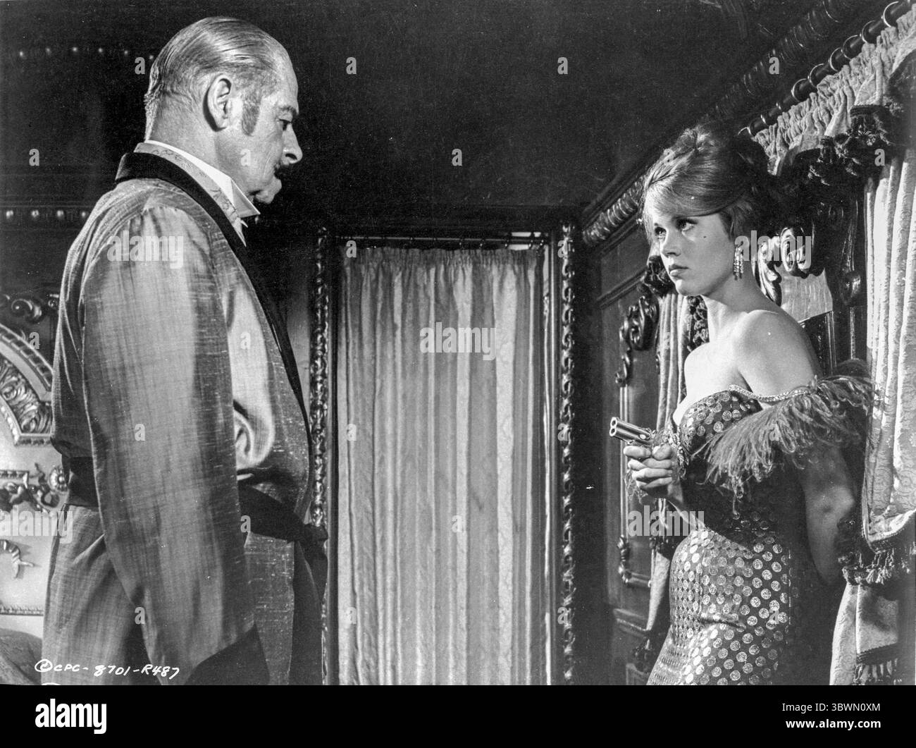 Eine Szene aus Cat Ballou. (Foto: © Movie Star News via ZUMA Press Wire Service) Stockfoto