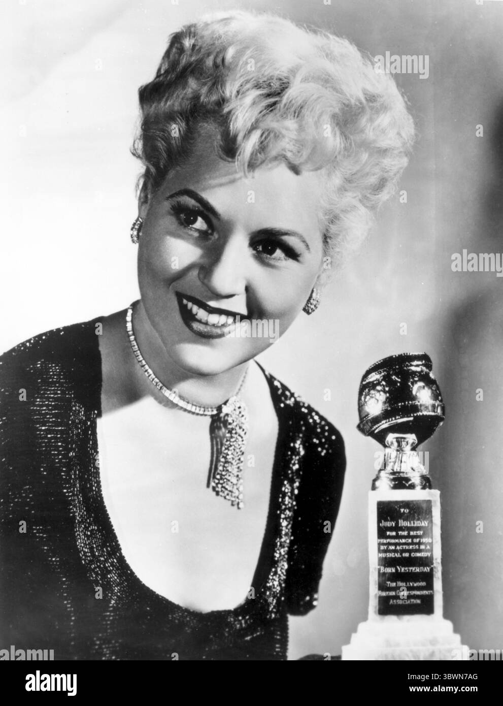 Judy Holliday Smiling Portrait (Foto: © Movie Star News via ZUMA Press Wire Service) Stockfoto
