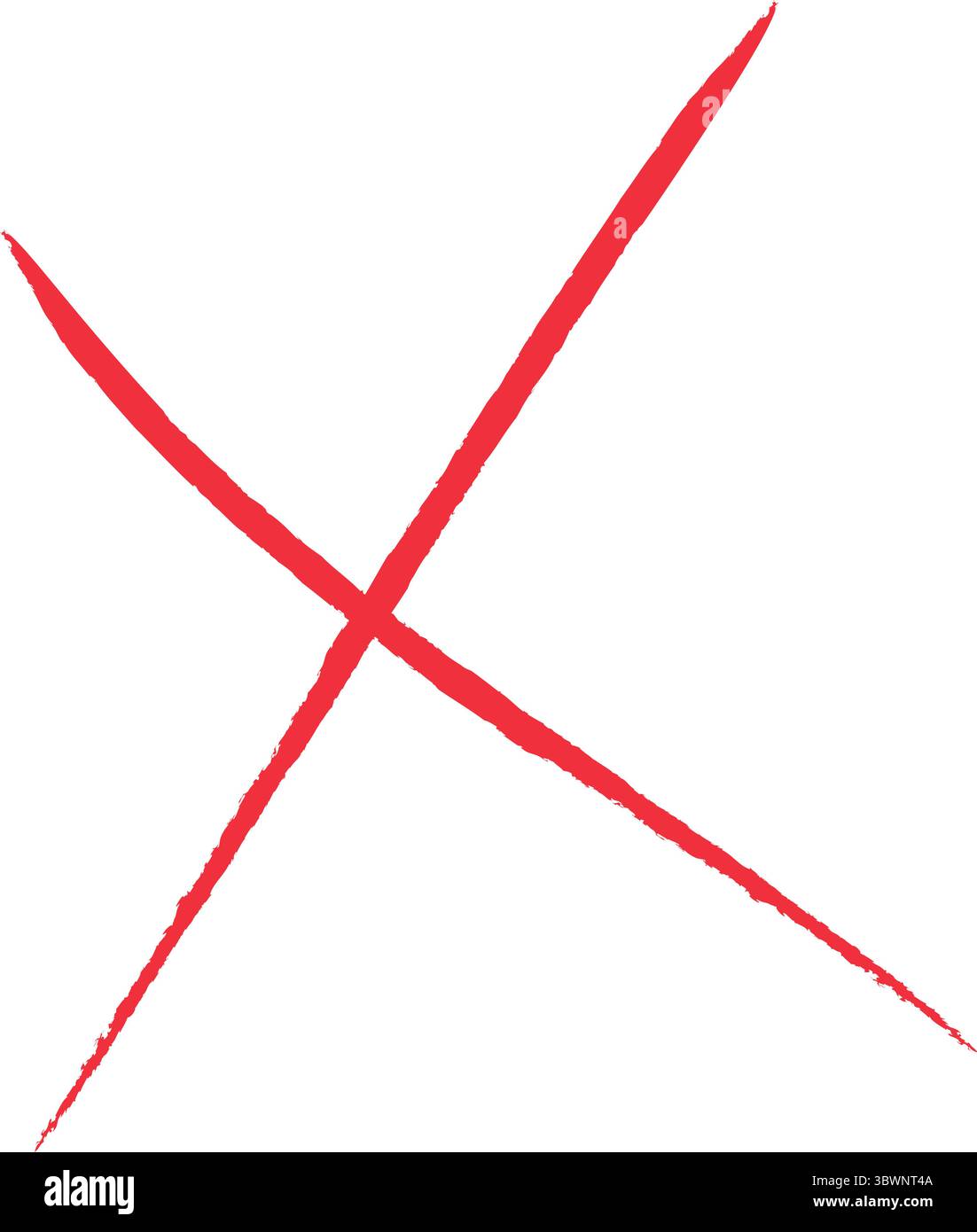 Abstraktes Kreuzdesign mit dynamischen Linien für einen modernen und künstlerischen Look, perfekt für kreative Projekte Stock Vektor
