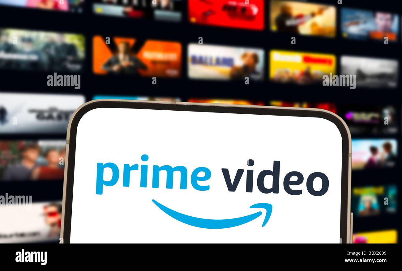 Amazon Prime Video Stockfoto