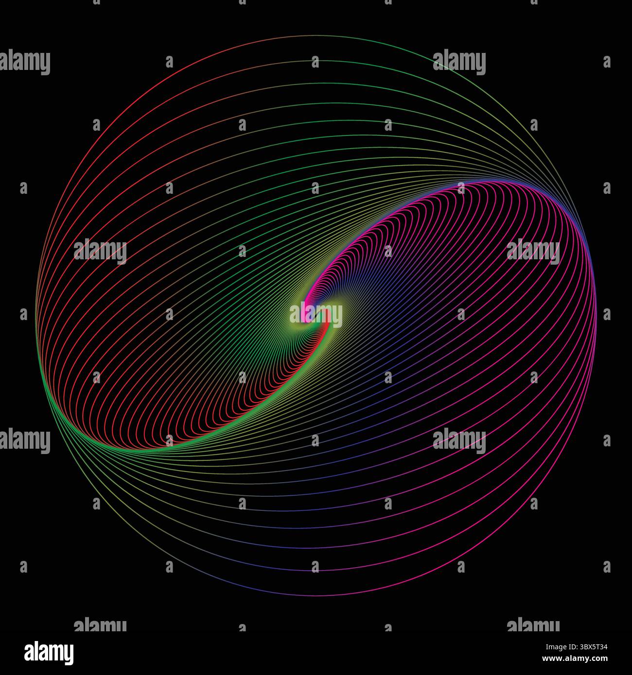 „Dynamic Spiral Design“ Stock Vektor