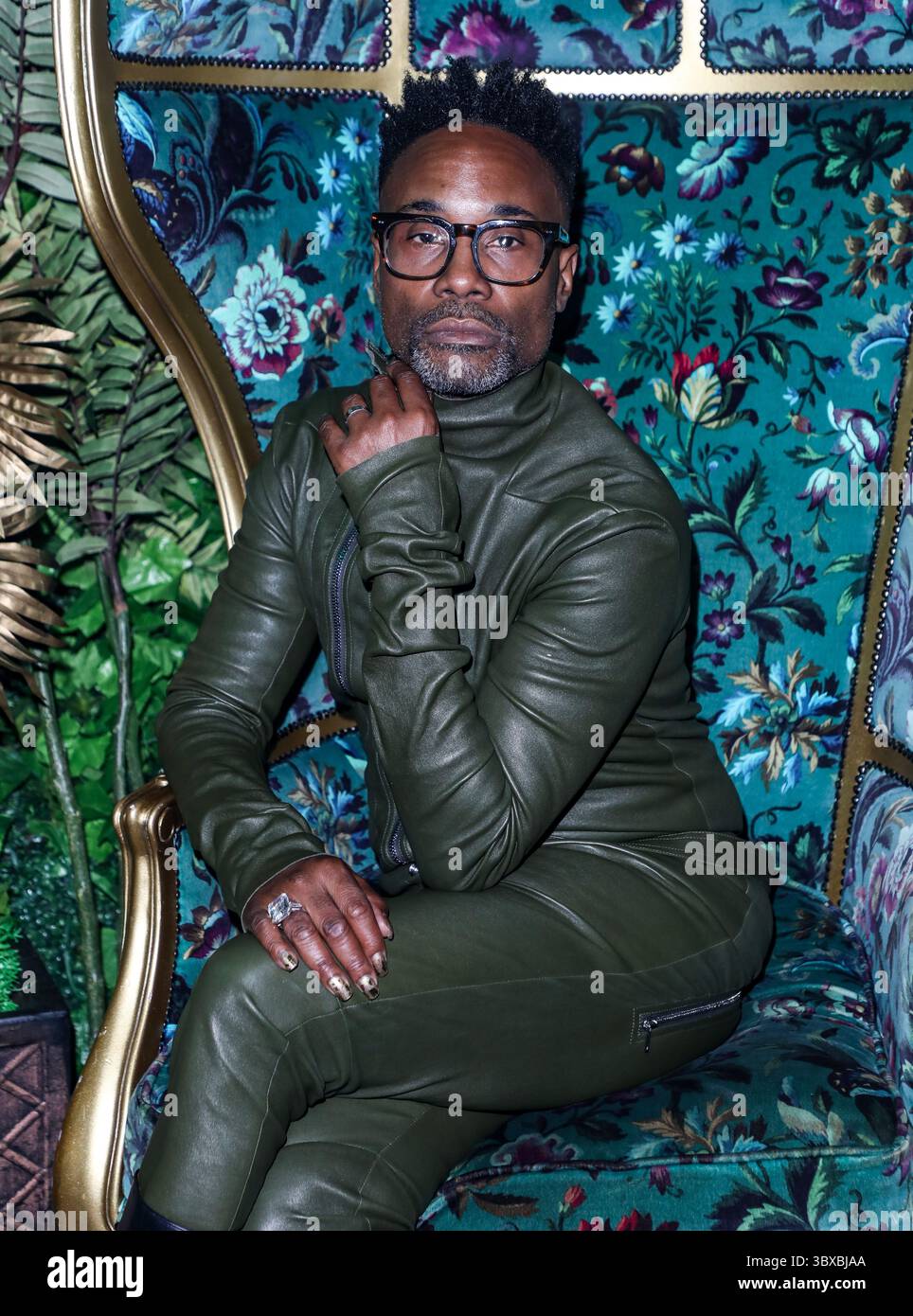 8. Oktober 2021, London, Vereinigtes Königreich: Der Hollywood-Schauspieler Billy Porter wird am Proud Embankment in London gesehen, um Cabaret All Stars zu sehen. (Kreditbild: © Brett Cove/SOPA Images via ZUMA Press Wire) Stockfoto