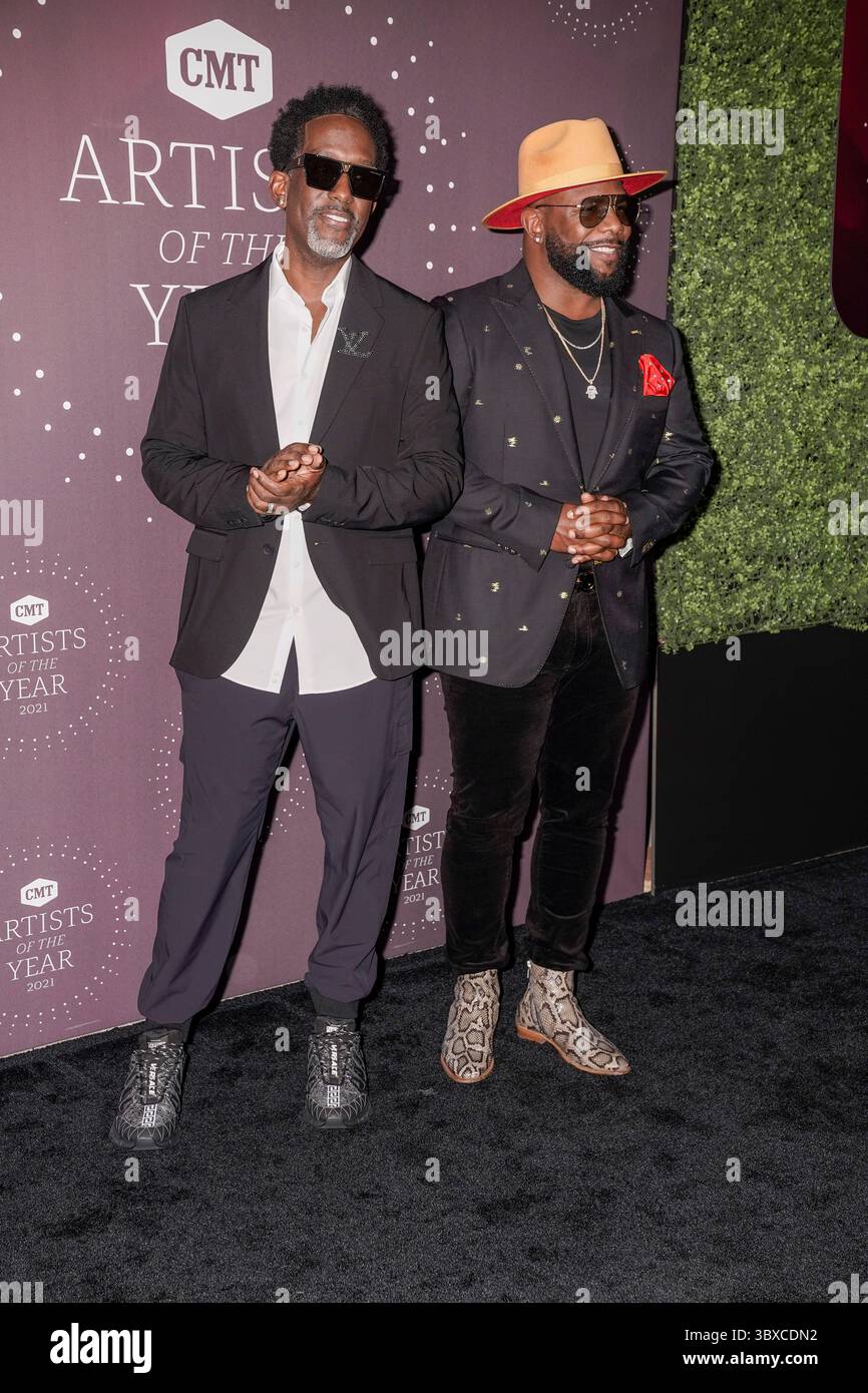 13. Oktober 2021, Nashville, TN, USA: Teilnahme am CMT Artist of the Year 2021 am 13. Oktober 2021 in Nashville, Tennessee. (Kreditbild: © imageSPACE via ZUMA Press Wire) Stockfoto