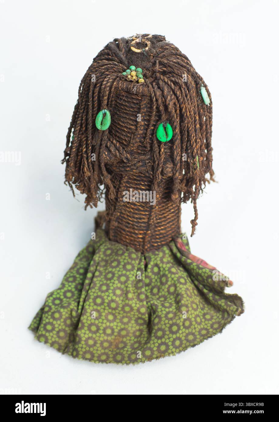Mwila-Stammespuppe Angola, Provinz Huila, Chibla, Angola Stockfoto