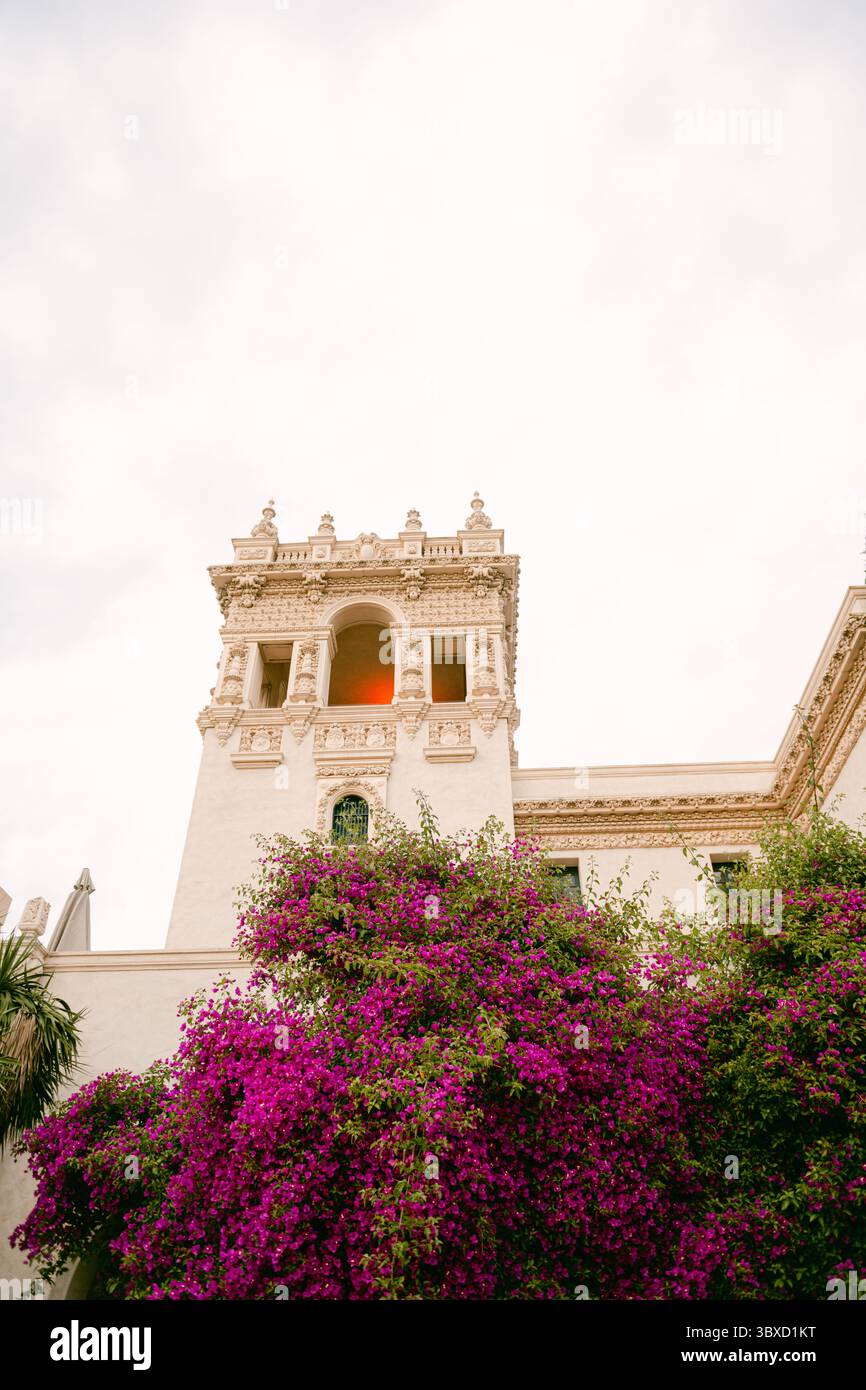 Historische Gebäude im Balboa Park San Diego Stockfoto