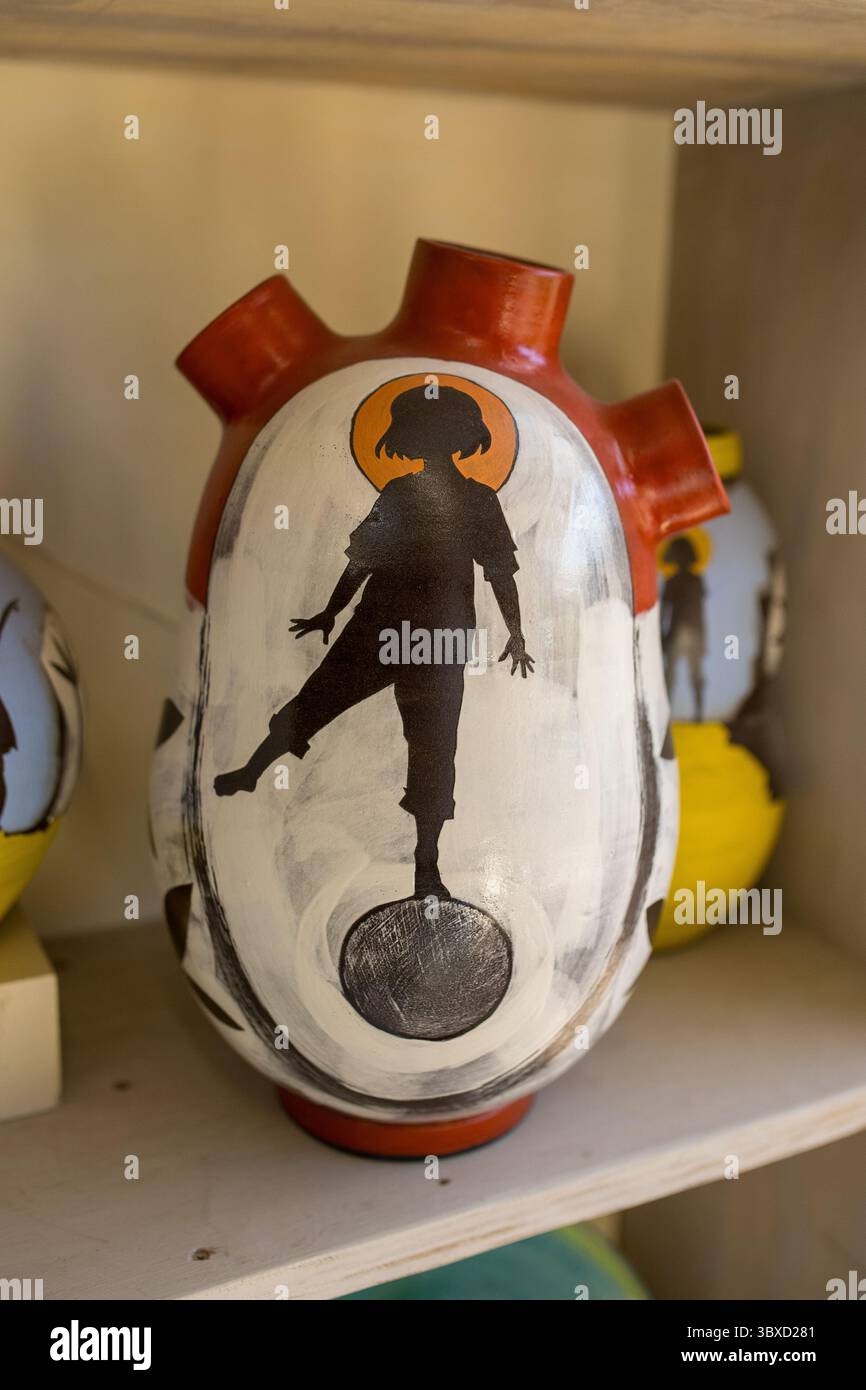 Künstler in Keramik und Töpferstudio arbeiten Stockfoto