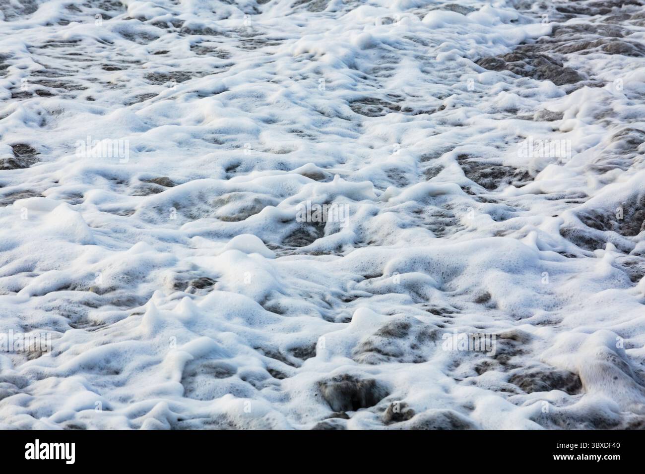Raues Wasser am Puget Sound, Seattle, Washington Stockfoto