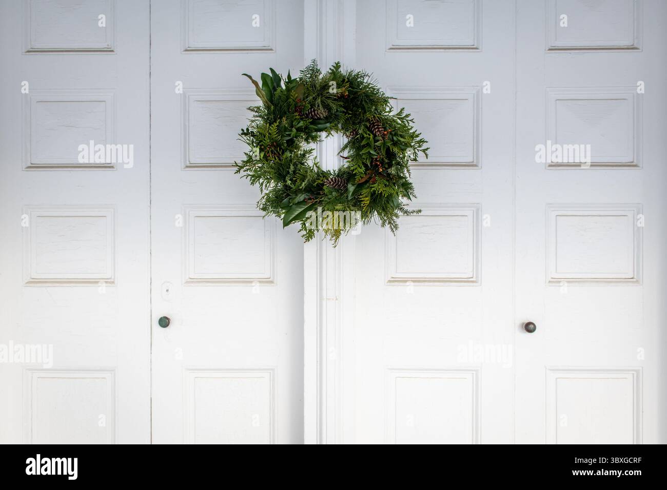 Dezember 2020, Fallston, Maryland, USA: Little Falls Friends Meeting - Quaker Meeting House in Harford County Maryland (Foto: © Edwin Remsberg/VW Pics via ZUMA Press Wire) Stockfoto