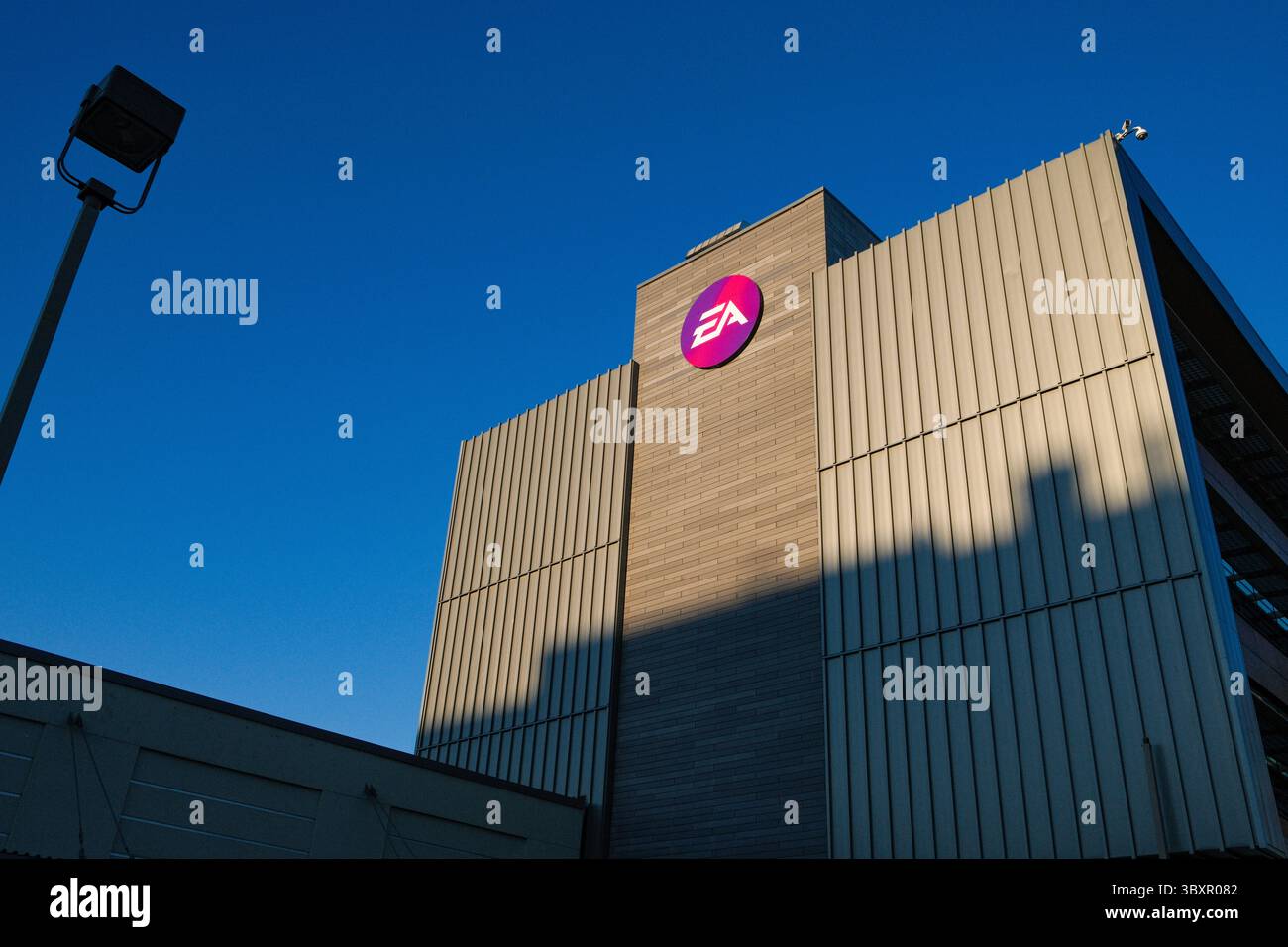 Das Electronic Arts Büro in False Creek Flats, Vancouver, BC. Stockfoto