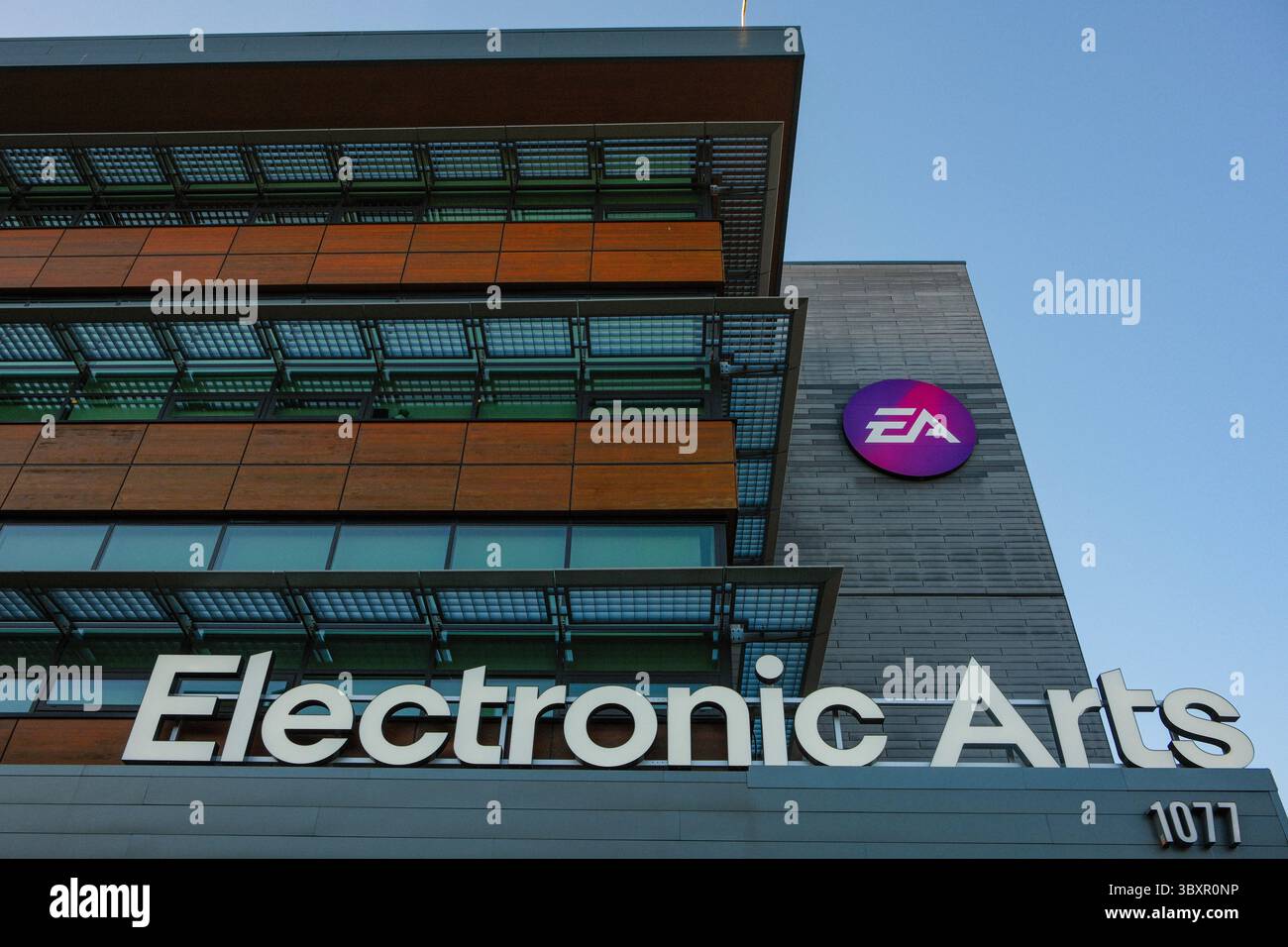 Das Electronic Arts Hauptquartier in Vancouver, BC. Stockfoto