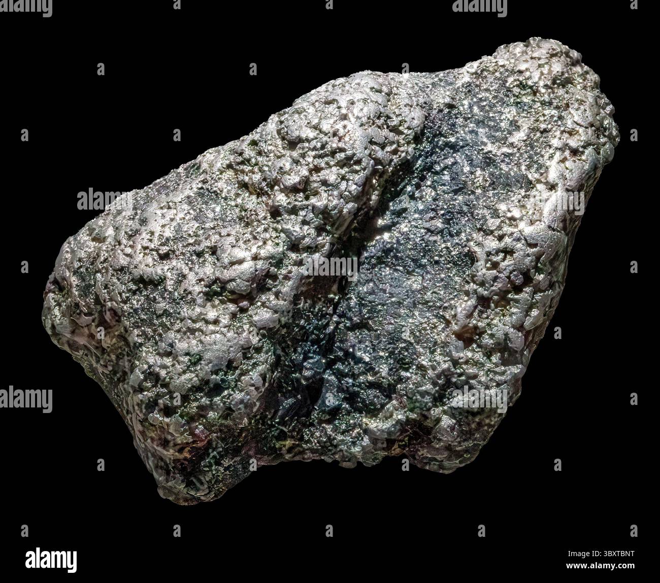 Platin Nugget, Konder Mine, Khabarowsk Region, Russland Stockfoto