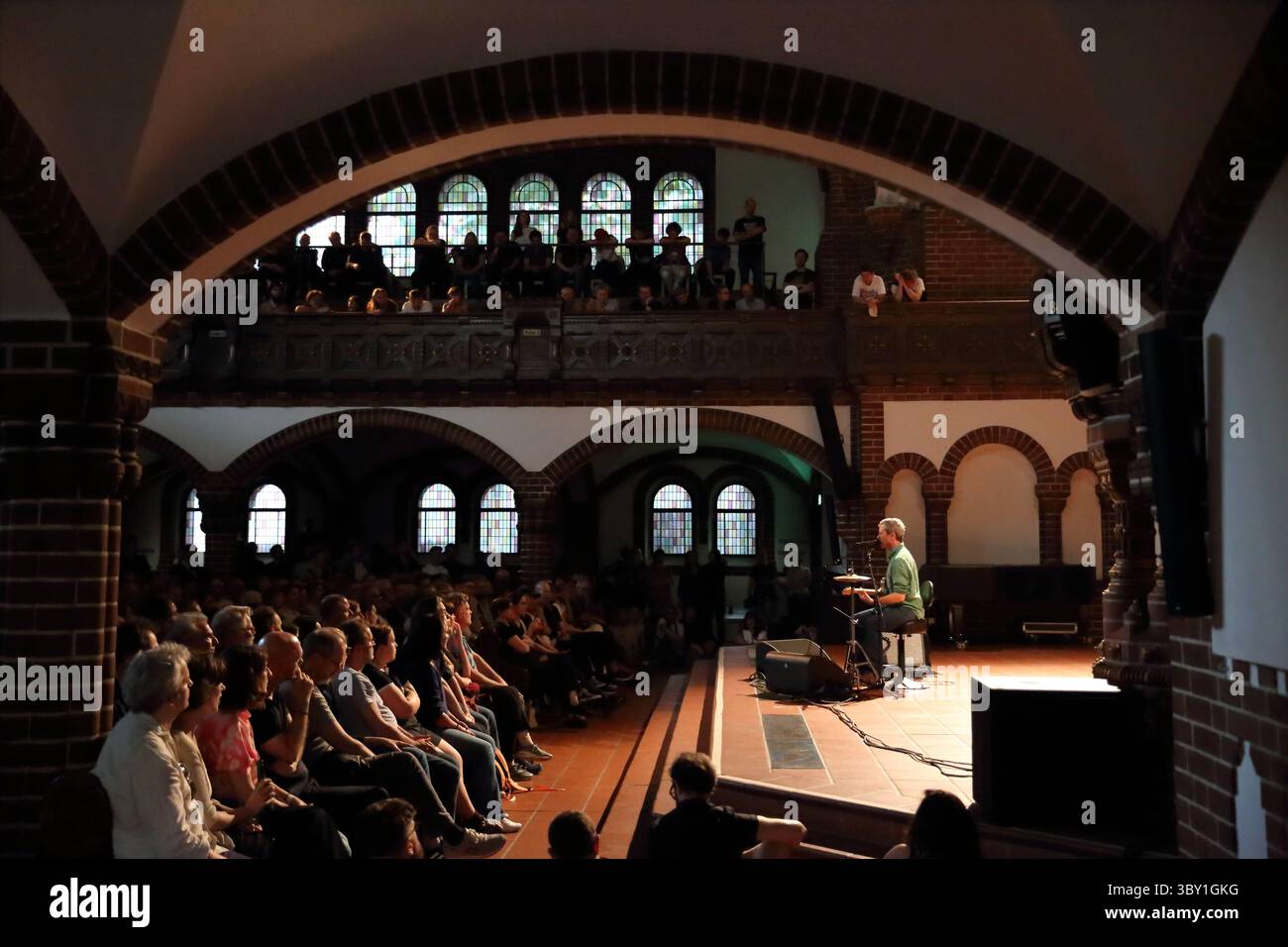 Bill Callahan bei einem Konzert in der Passionskirche in Berlin, 18. Juli 2025. Bill Callahan Konzert Berlin *** Bill Callahan bei einem Konzert in der Passionskirche in Berlin, 18. Juli 2025 Bill Callahan Konzert Berlin Stockfoto