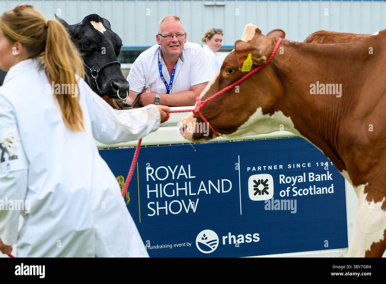 Royal Highland Show, Royal Highland Centre, Ingliston, Edinburgh, Schottland, UK Stockfoto