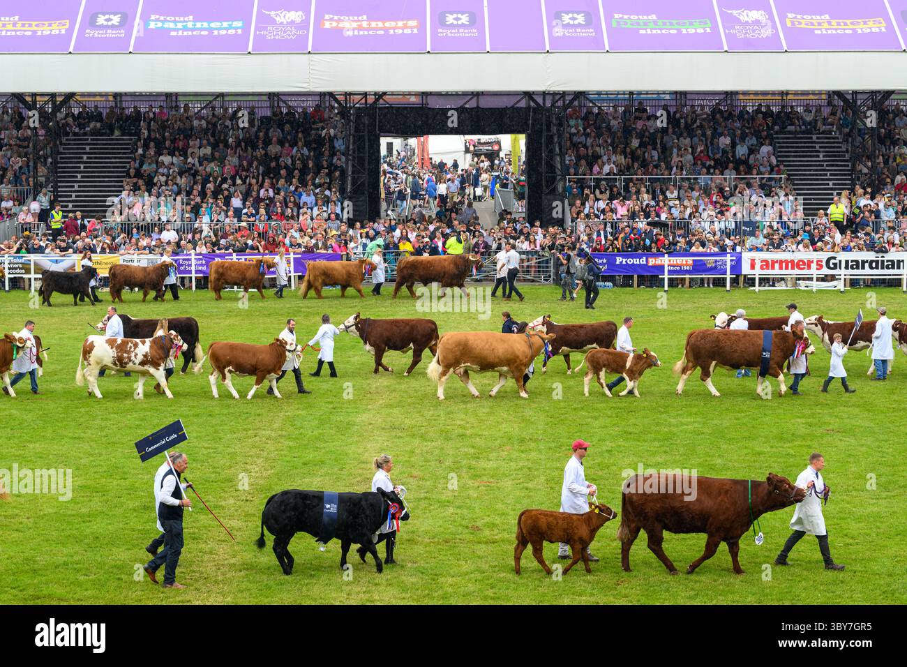 Royal Highland Show, Royal Highland Centre, Ingliston, Edinburgh, Schottland, UK Stockfoto