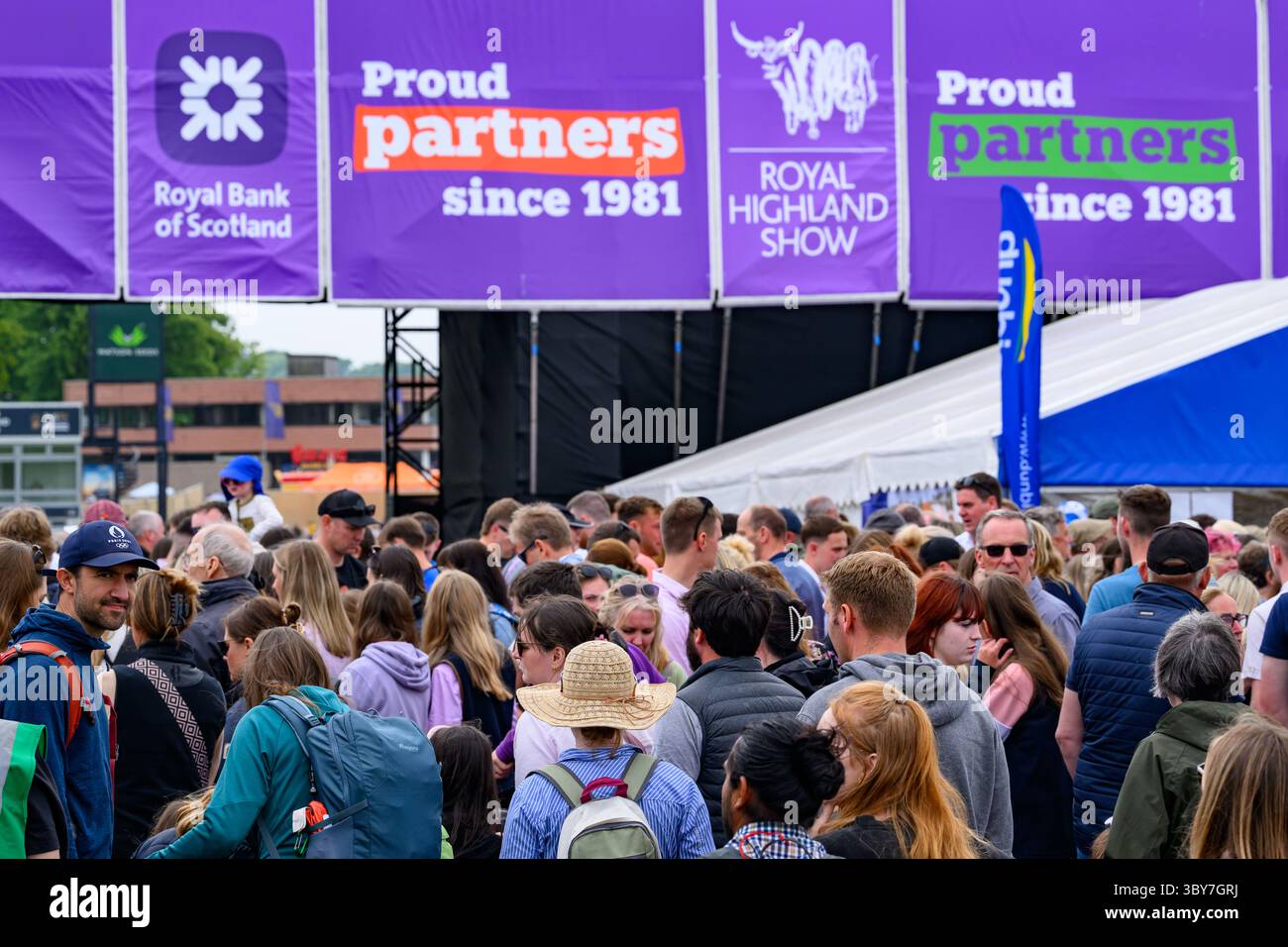 Royal Highland Show, Royal Highland Centre, Ingliston, Edinburgh, Schottland, UK Stockfoto