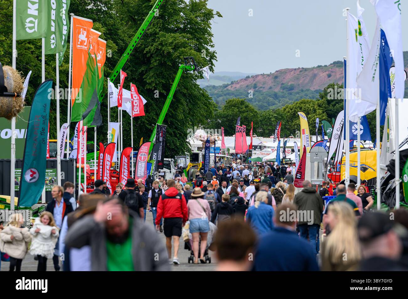 Royal Highland Show, Royal Highland Centre, Ingliston, Edinburgh, Schottland, UK Stockfoto