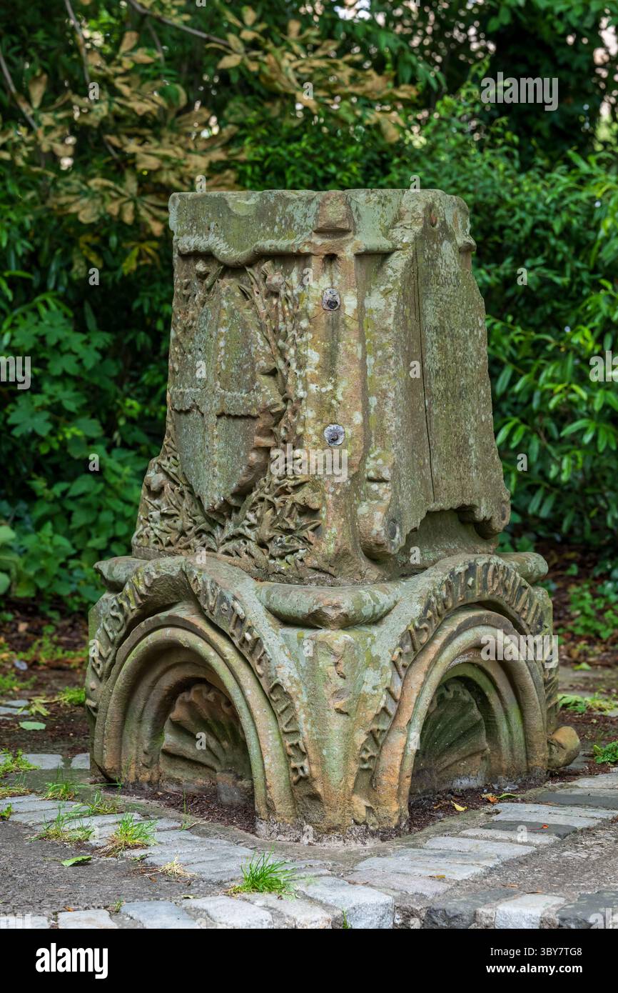 Sinclair-Brunnen, Gosford Place, Edinburgh Stockfoto