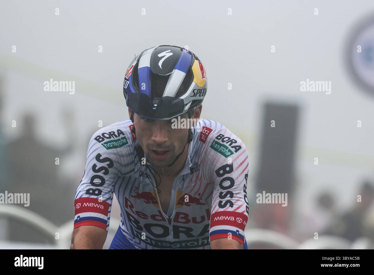 Primoz Roglic bei Superbagneres Tour de France 2025 Stockfoto