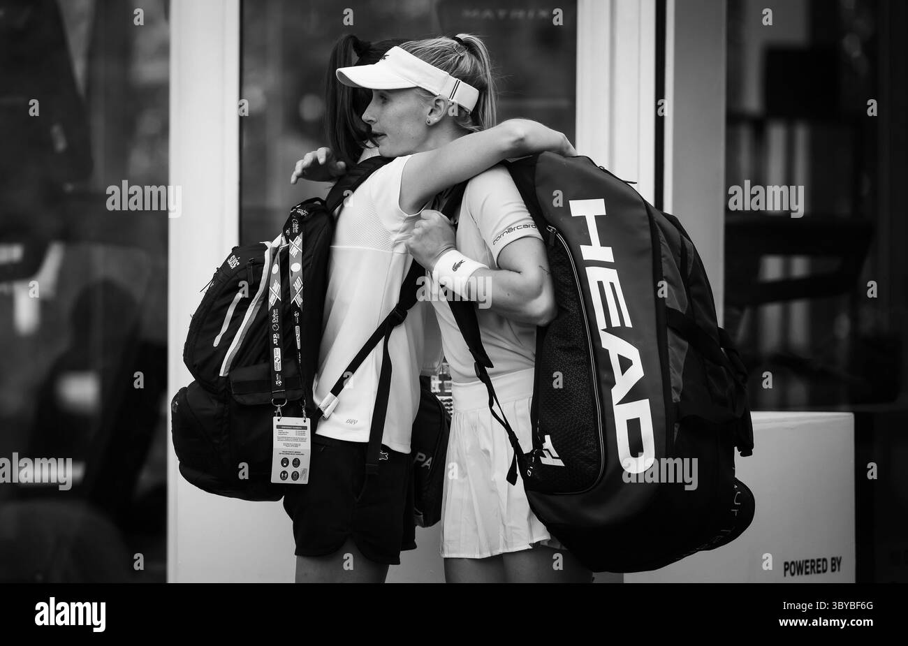 17. Februar 2022, DUBAI, VEREINIGTE ARABISCHE EMIRATE: Jil Teichmann aus der Schweiz vor dem Viertelfinale der Dubai Duty Free Tennis Championships 2022 WTA 1000 Tennis Turnier (Credit Image: © Rob Prange/AFP7 via ZUMA Press Wire) Stockfoto