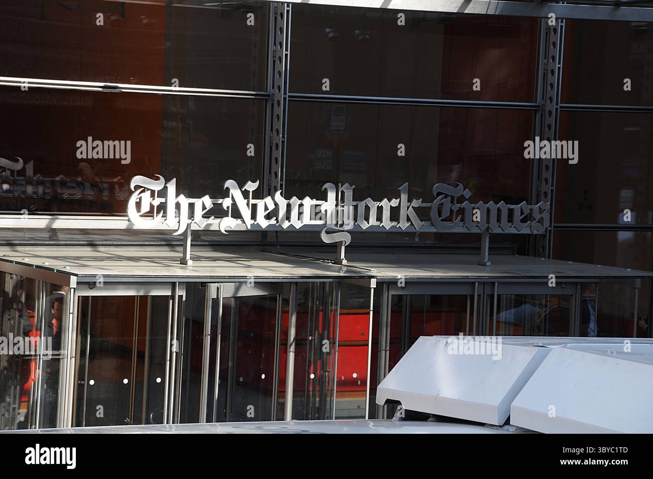 MANHTTAN/NEW YORK CITY / NEW YORK /USA/04.JUNI 2018 The New York Times Building in Manhattan New Yrok City. . (Foto.Francis Dean / Deanpictures. Stockfoto