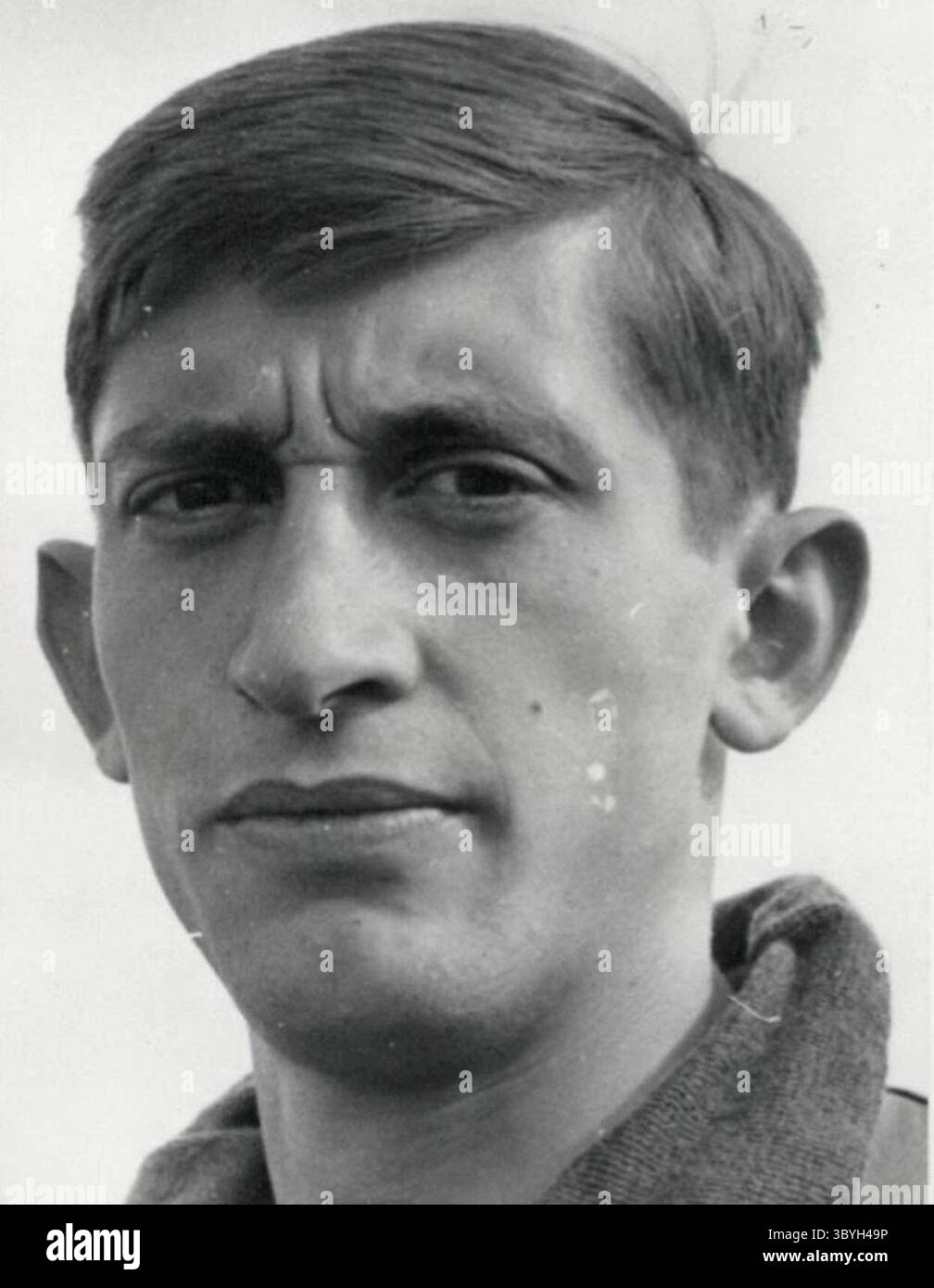 August 1960 - erste Reihe, von links nach rechts: Michel Maquet, Javelin; Syroviatsky, Javelin; Brakcht, Long Jump; und Husson, Hammer werfen. Zweite Reihe, von links nach rechts: Lagorce, Relais 4x100 m, Battista, Triple Jump und Fournier, High Jump. (Kreditbild: © Keystone Press Agency/ZUMA Press Wire) Stockfoto