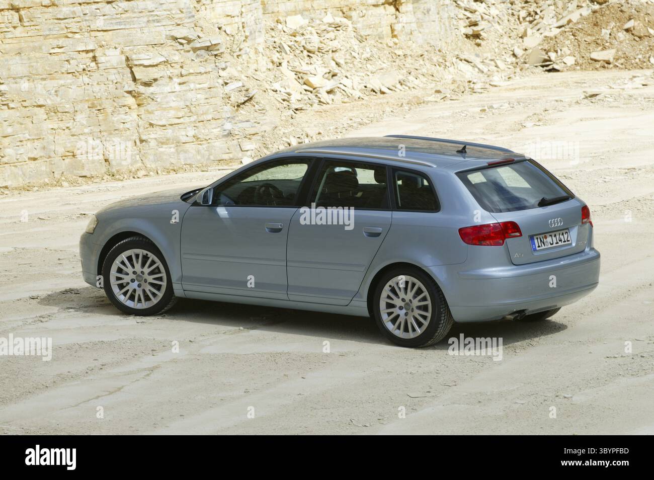 Audi A3 Sportback 2, 0 TDI 2004 Stockfoto