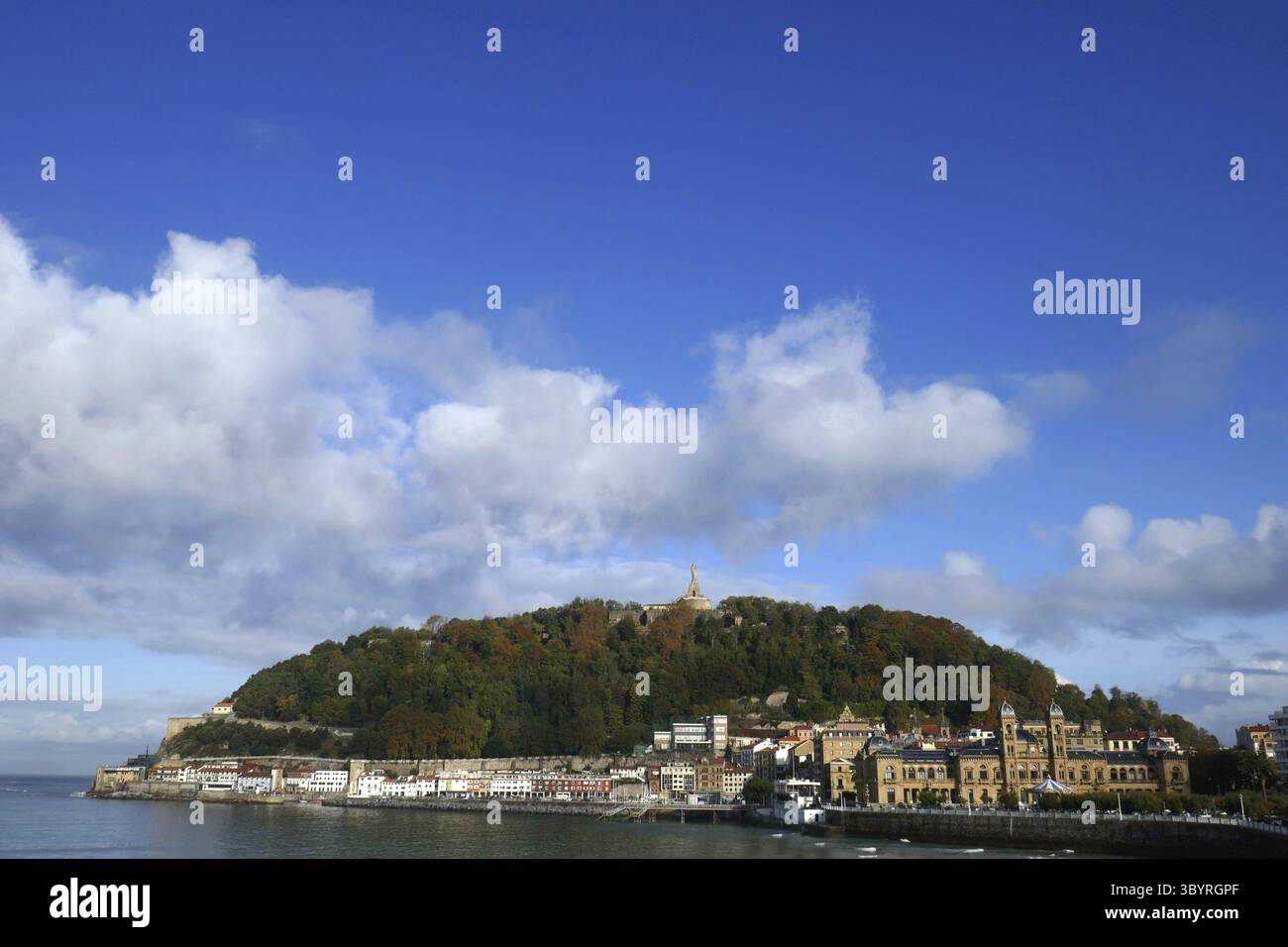 Urgull in Donostia San Sebastian in Spanien Stockfoto