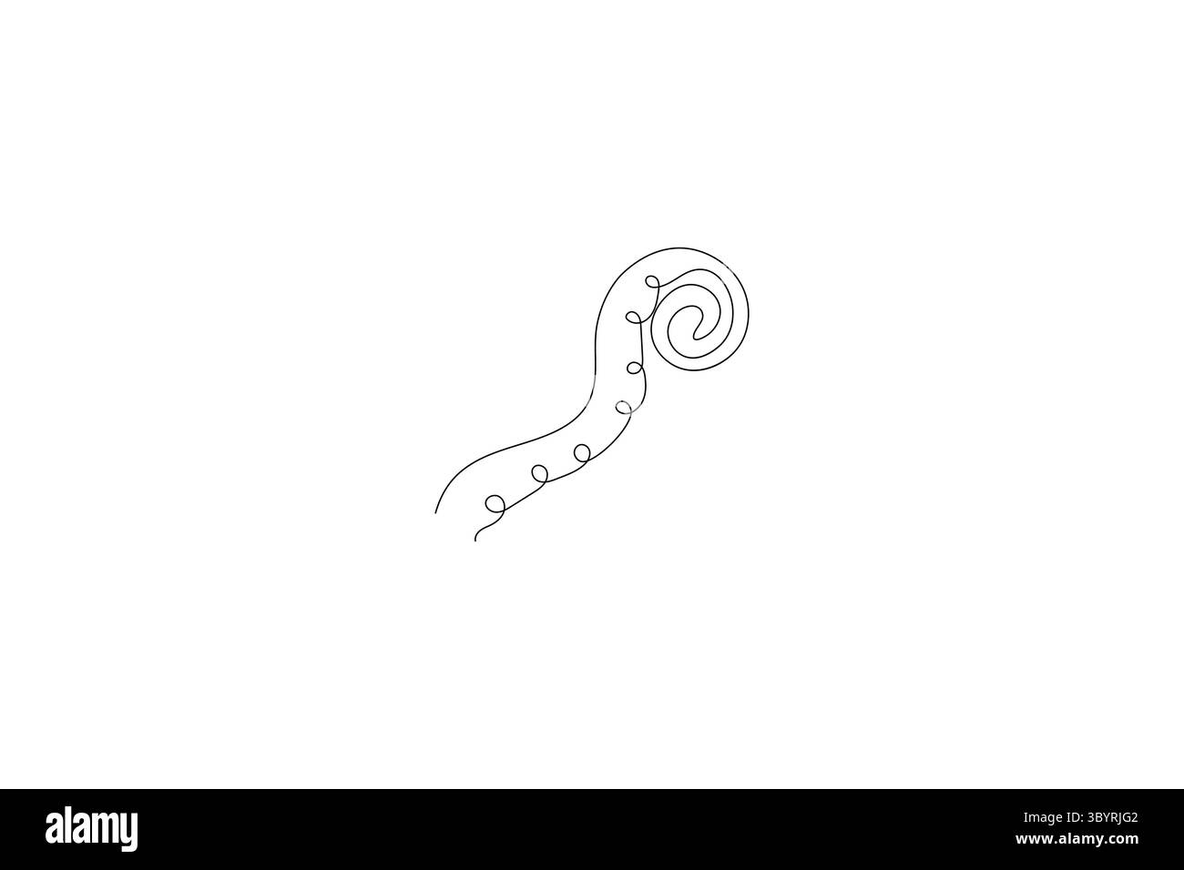 Eine Linie Zeichnung eines Lineals minimalistisch eine Linie Zeichnung eines Lineals minimalistischer Stil Vektor Illustration Stil Vektor Illustration Stil Vektor Illustration Stock Vektor