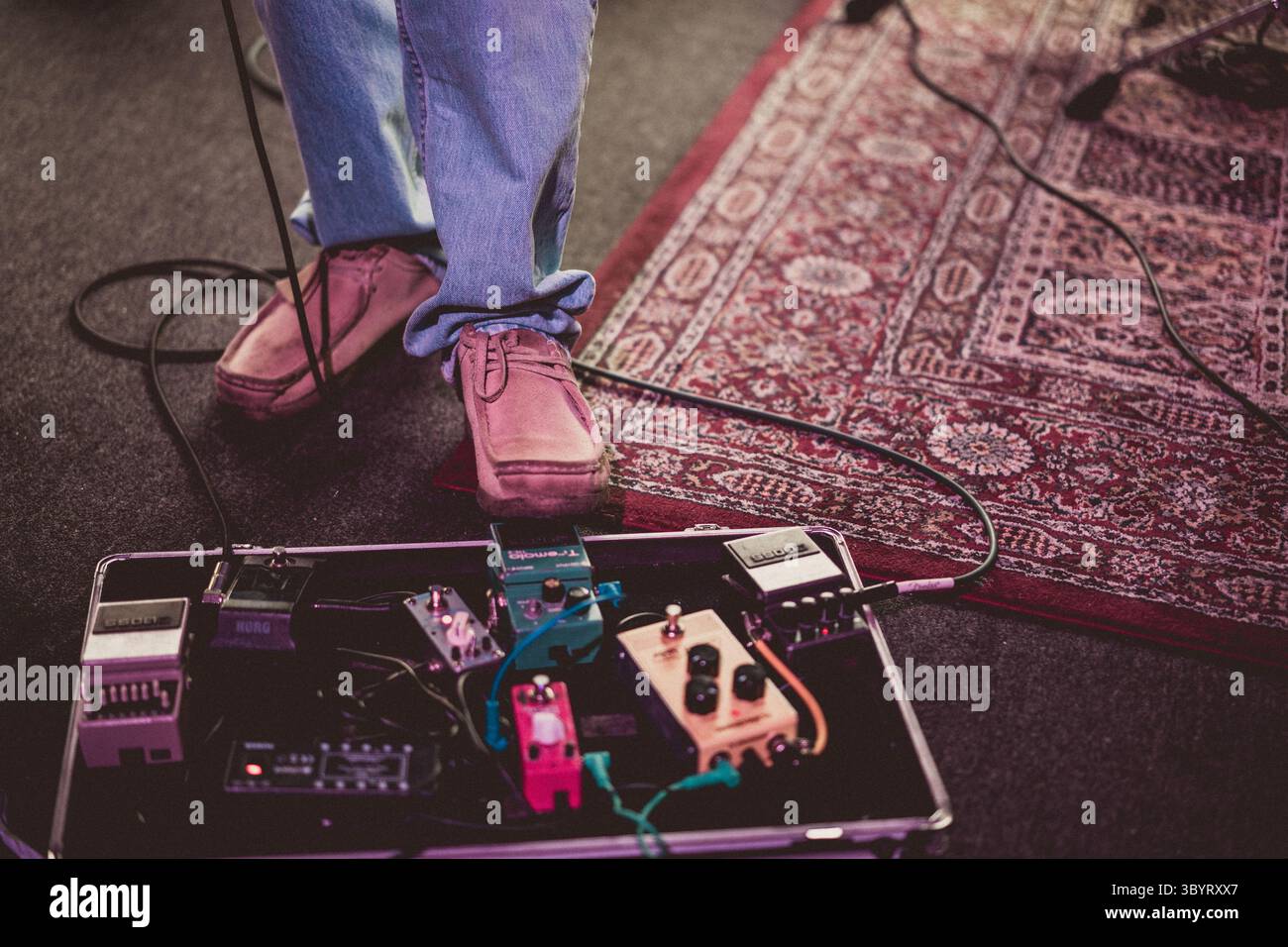 Die Ventrelles-Band in Leaf in der Bold Street Liverpool 18.07.2025 Stockfoto
