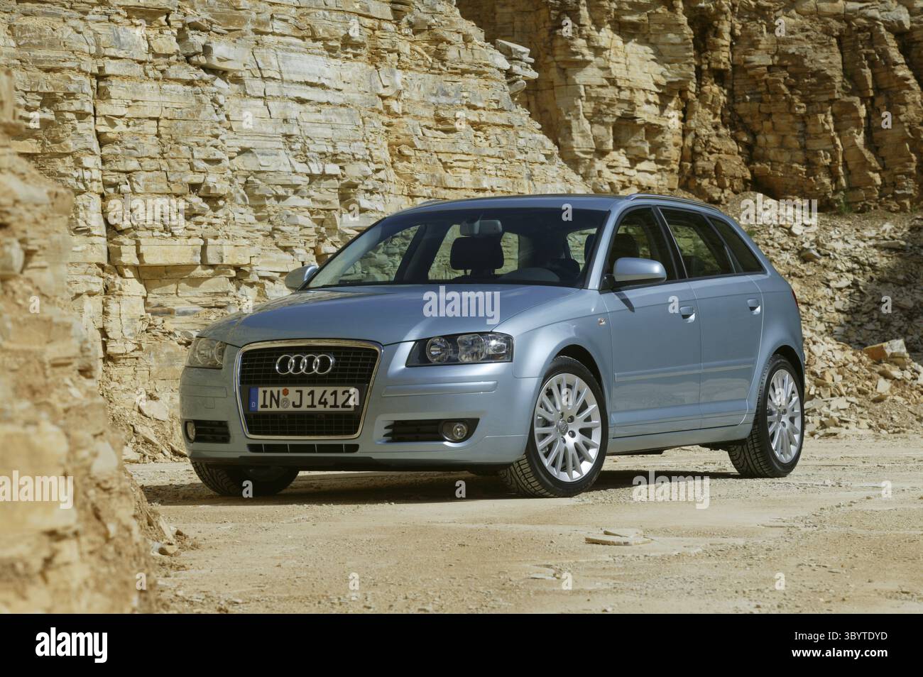 Audi A3 Sportback 2, 0 TDI 2004 Stockfoto